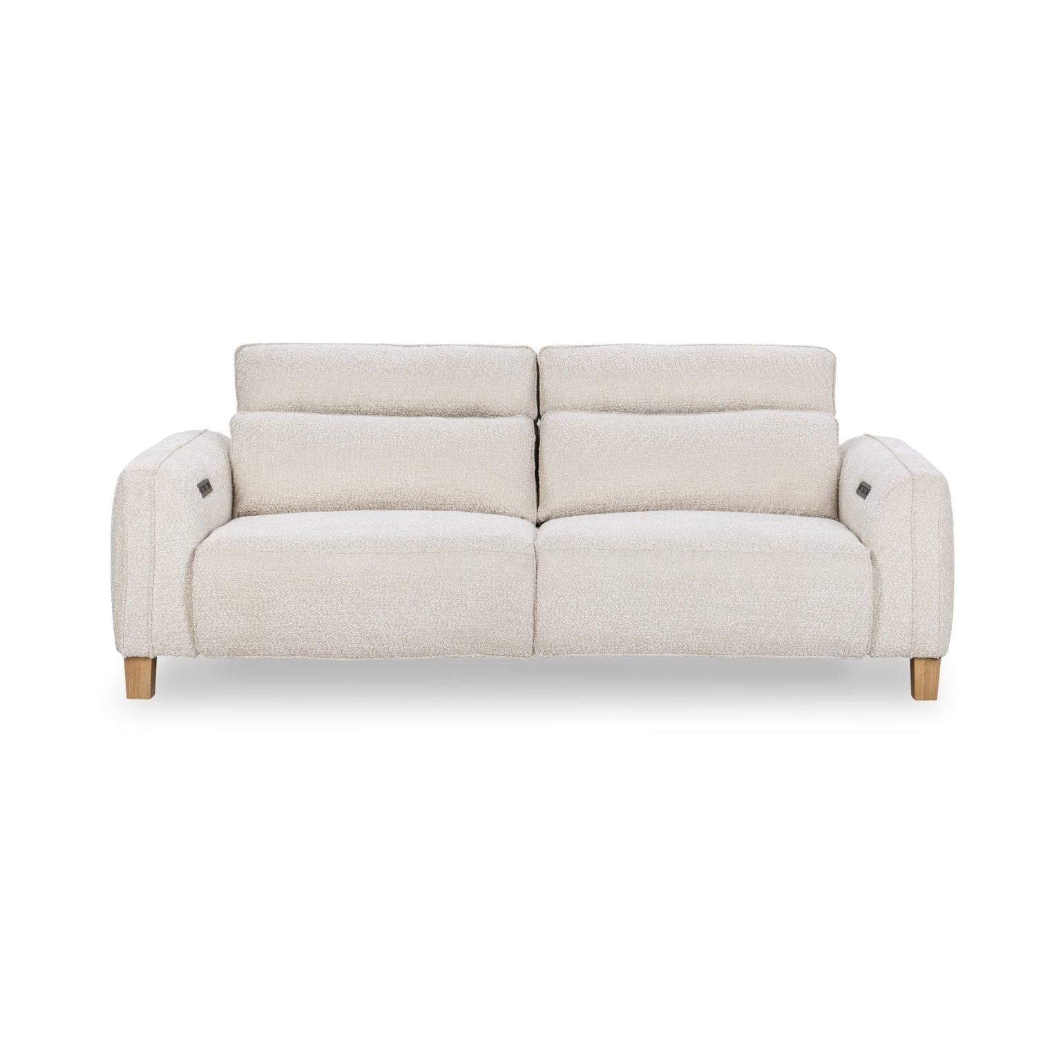 Conway Ivory Off White Recliner Sofa