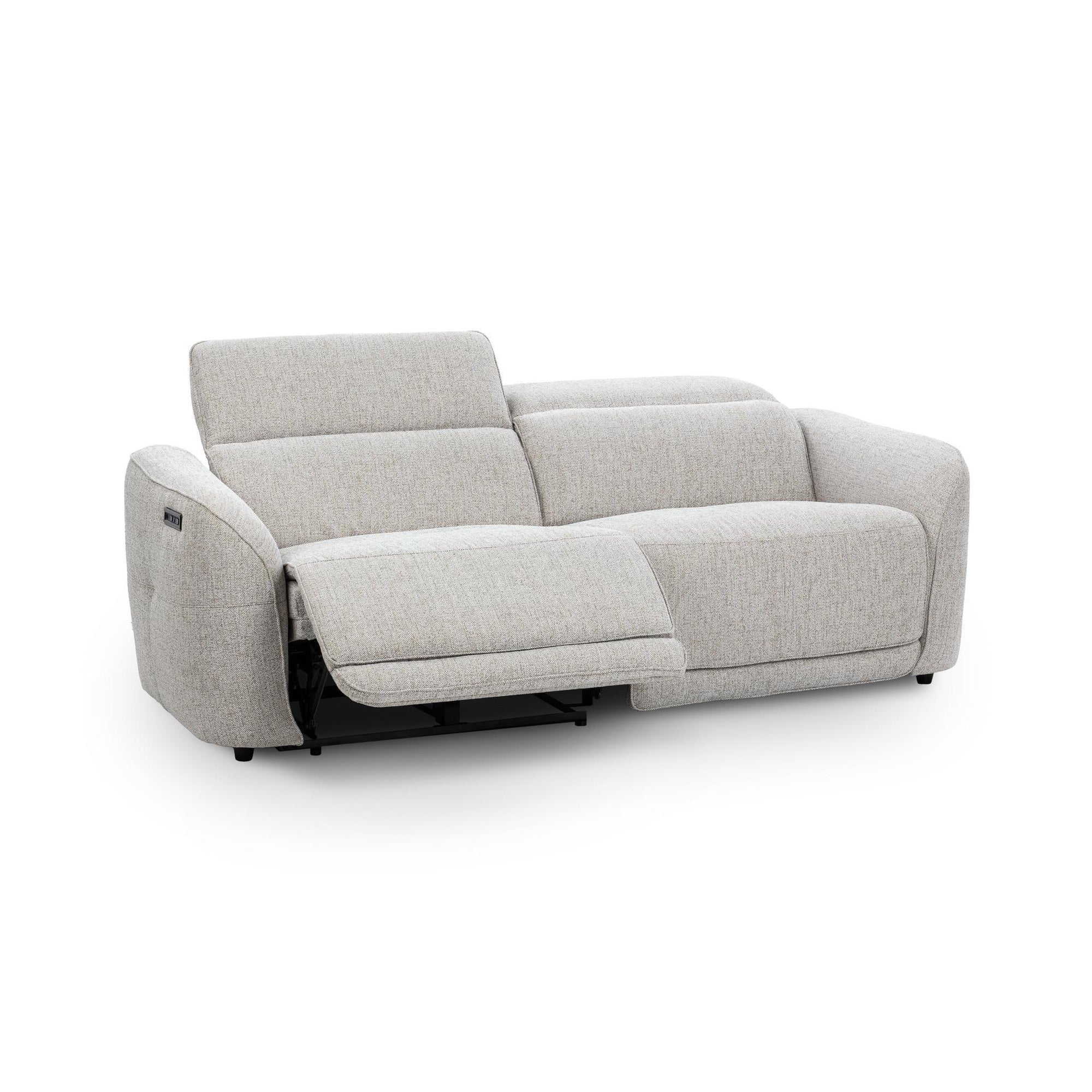 Ostend Gray Dual Power Recliner Sofa and Chair - Image 3