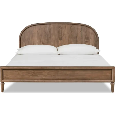 Langley Natural Wood Bed
