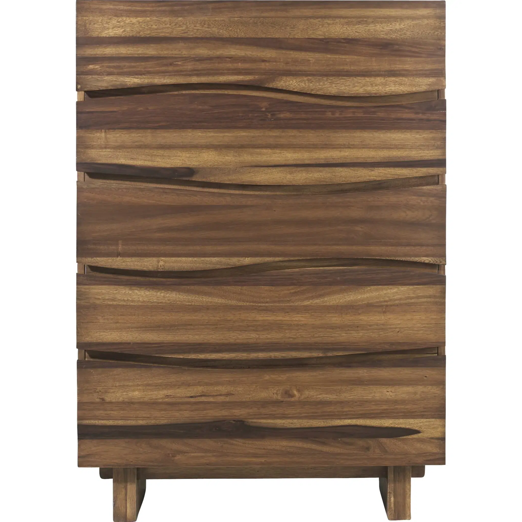 Ocean Natural Wood chest Wave Pattern - Image 4