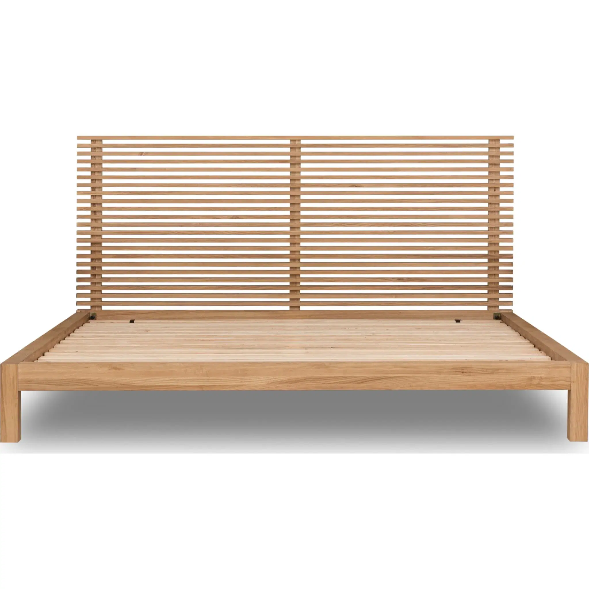 Tanner Scandinavian Light Wood Bed Platform Bed - Image 6