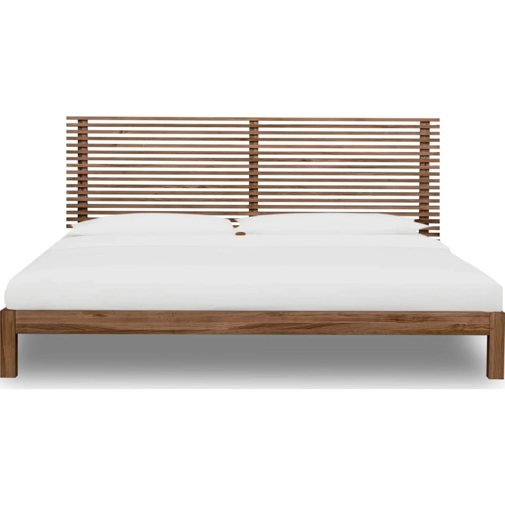 Tanner Scandinavian wood bed platform - Image 3