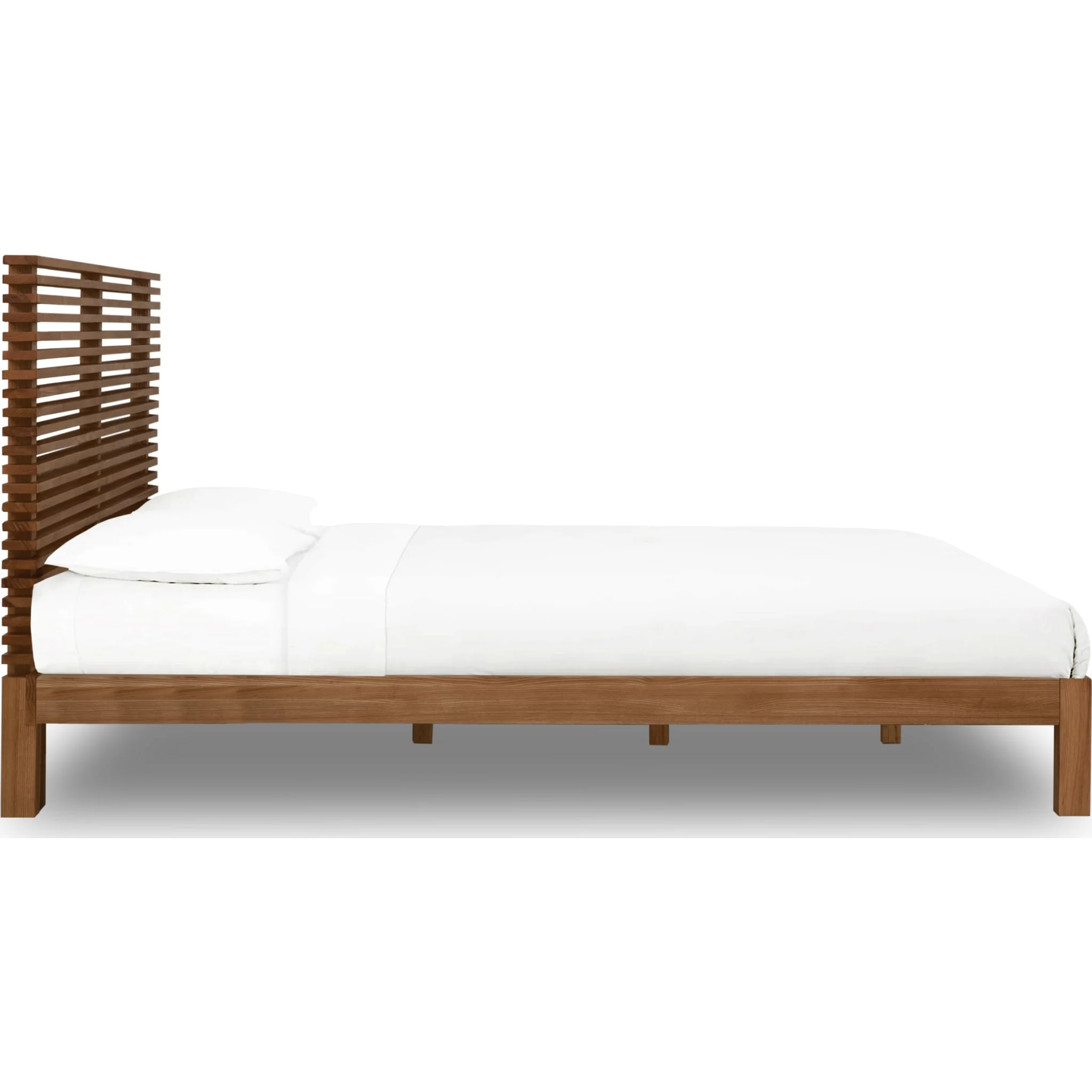 Tanner Scandinavian wood bed platform - Image 5