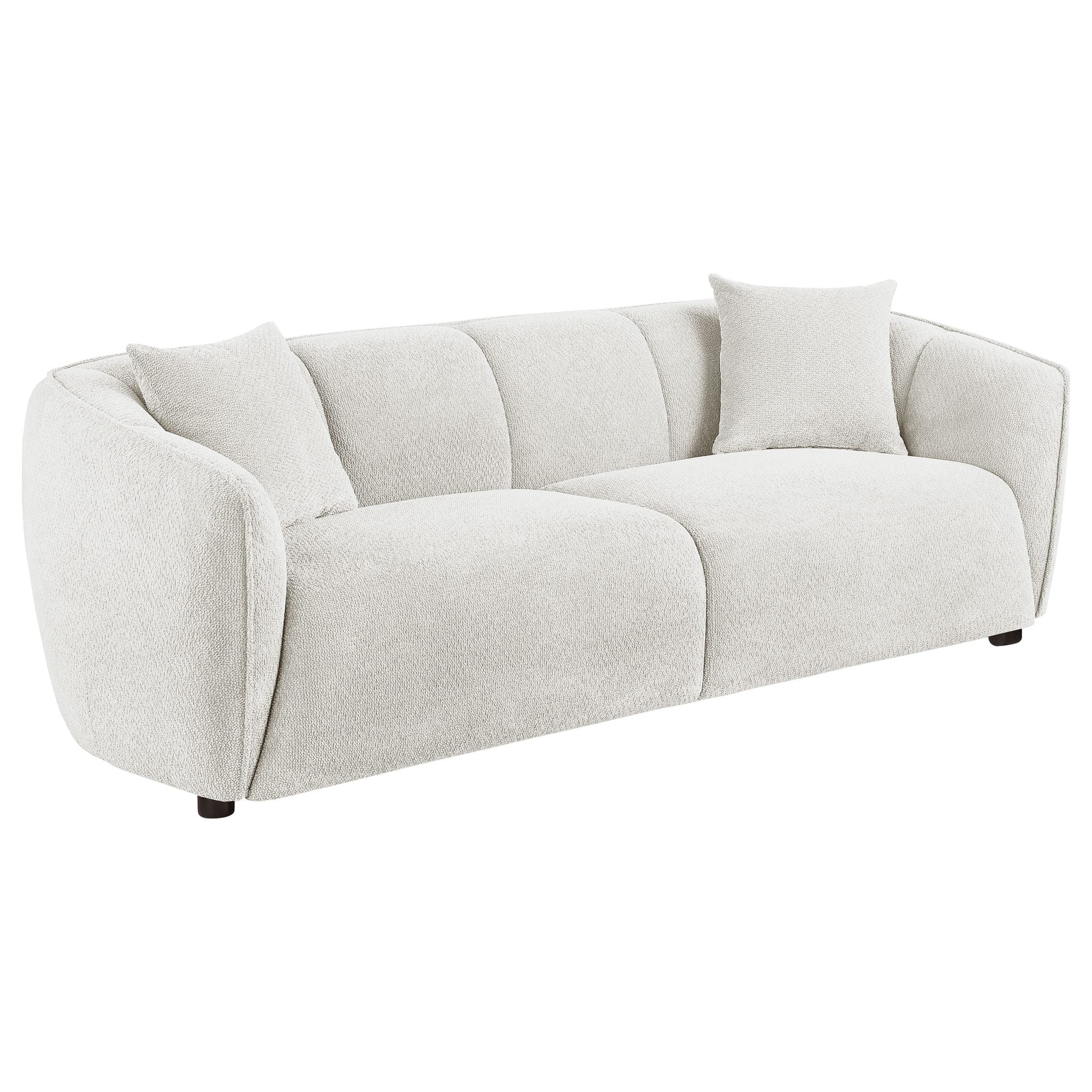 Aleisha Soft Fabric Round Sofa Set - Image 3