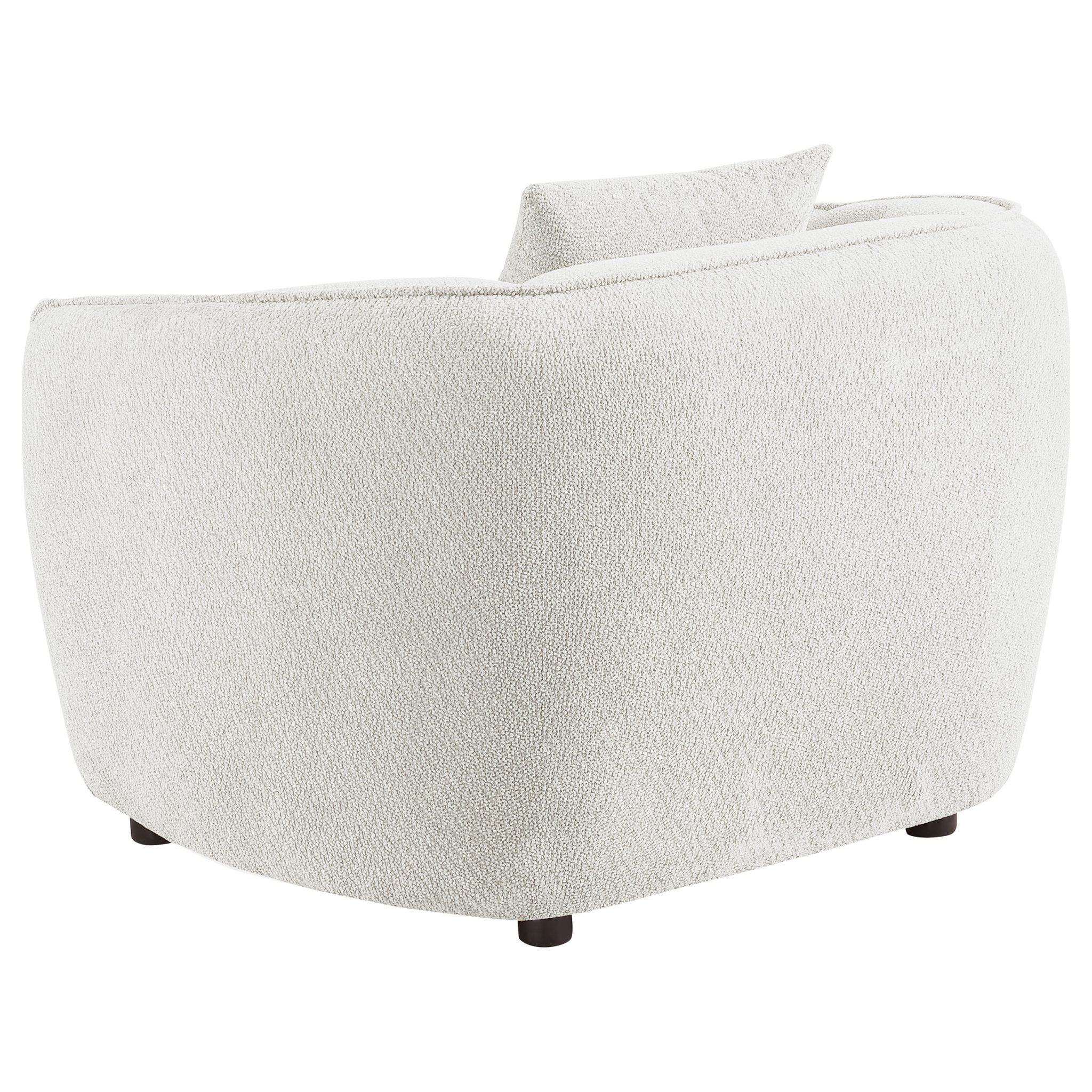 Aleisha Soft Fabric Round Sofa Set - Image 8