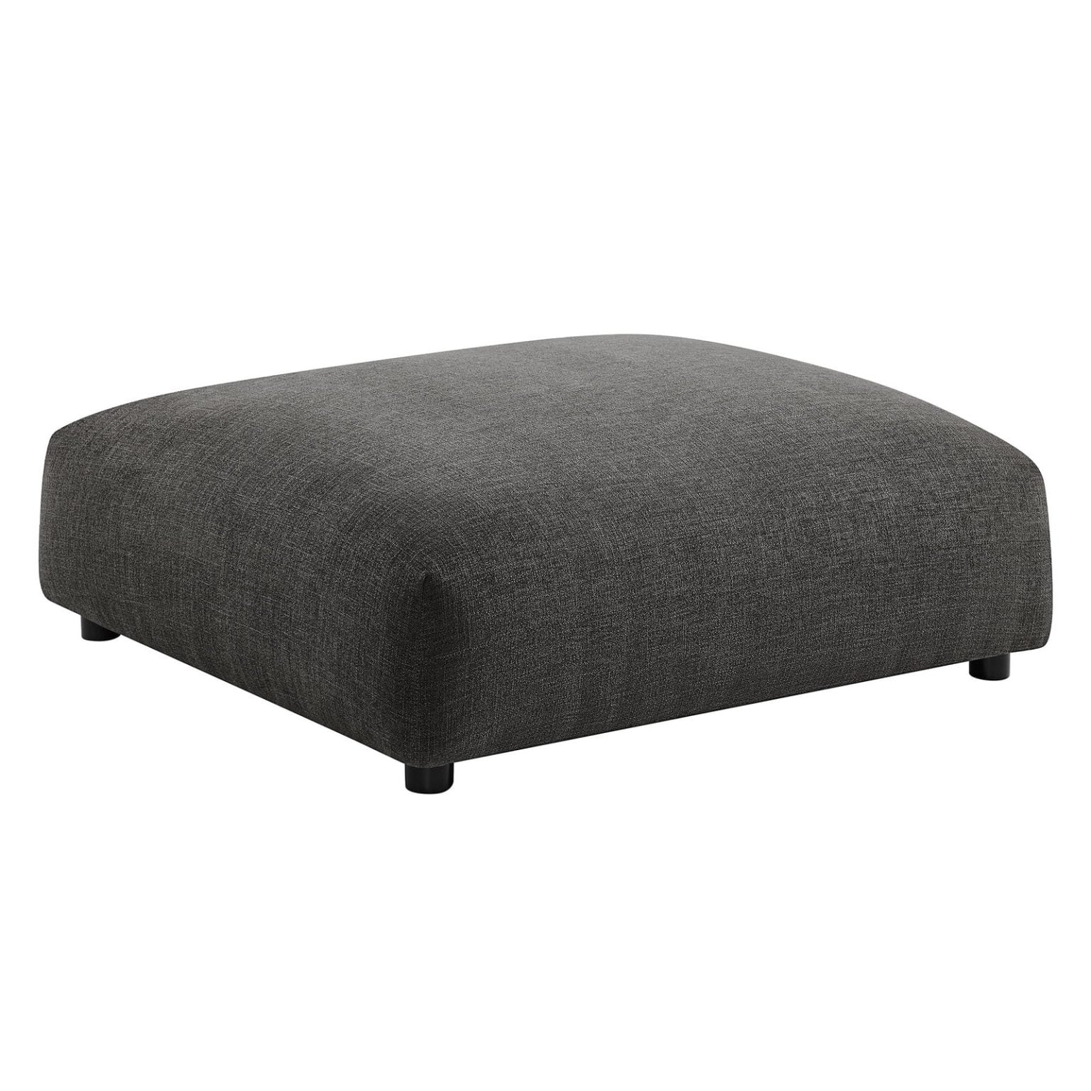 Alternative view of Solace Charcoal Grey Low Profile Pillow Back Sofa