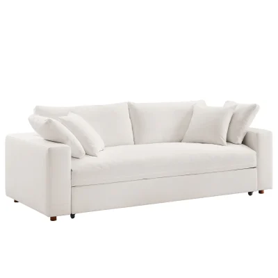 Alternative view of Commix Cloud Pure White Soft Fabric Sofa