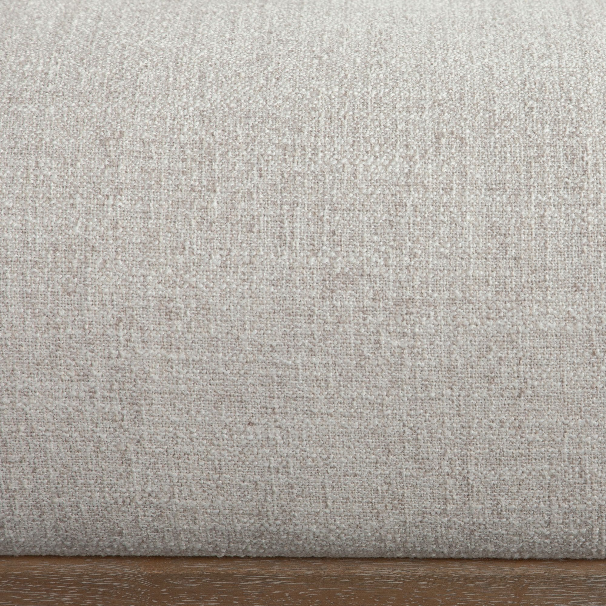 Larson Curved Fabric Sofa With Solid Wood Frame - Image 4