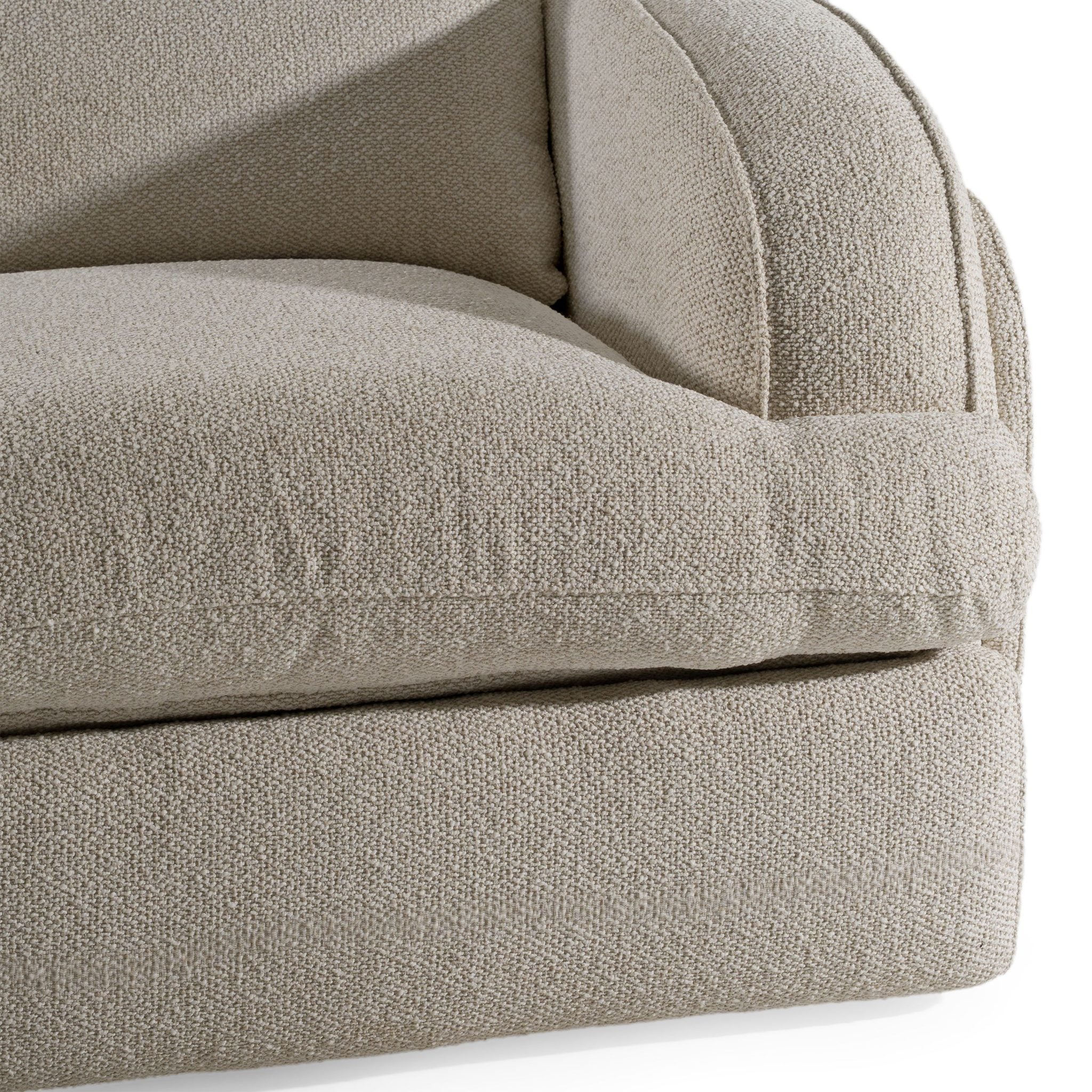 Ambler Modern Off White Fabric Power Reclining Sofa - Image 7
