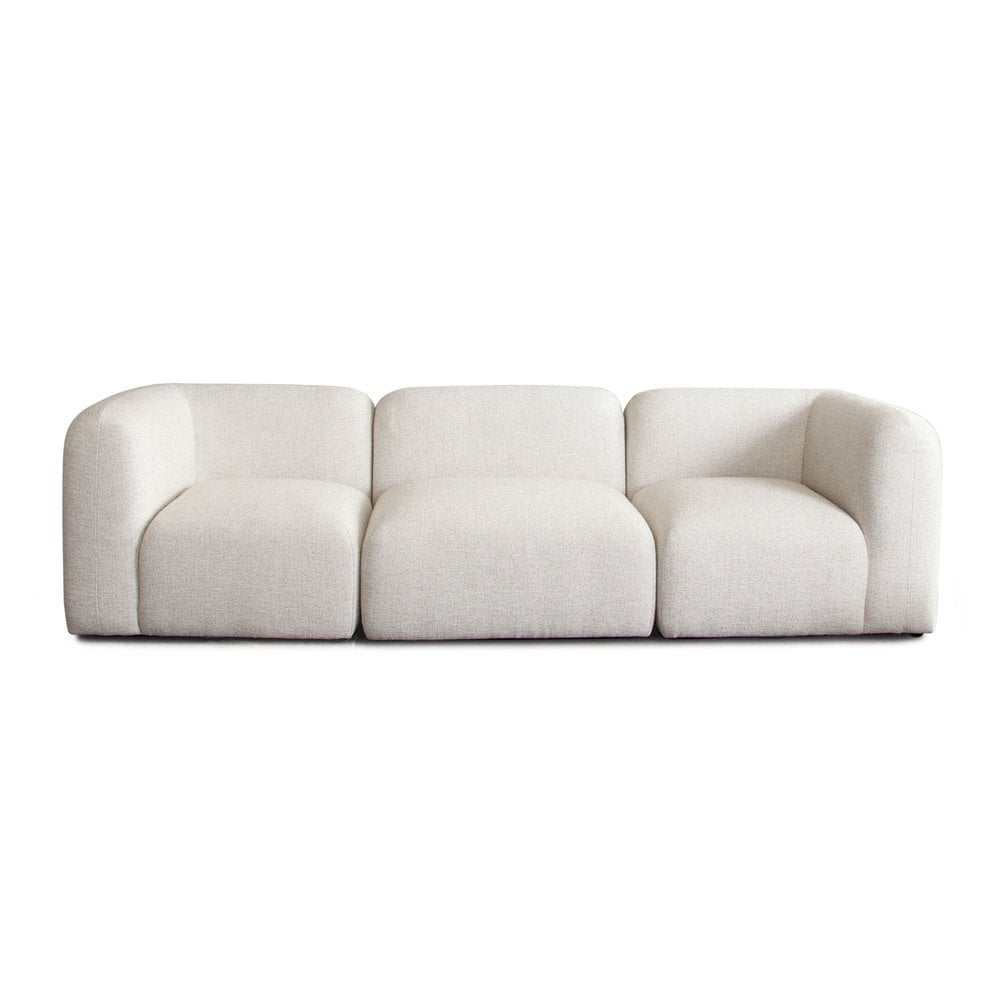 Echo Modern Cream Fabric Modular Sofa - Image 2