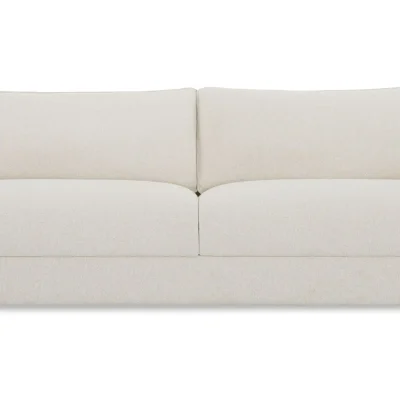 Alternative view of Farrow Oat White Fabric Sofa