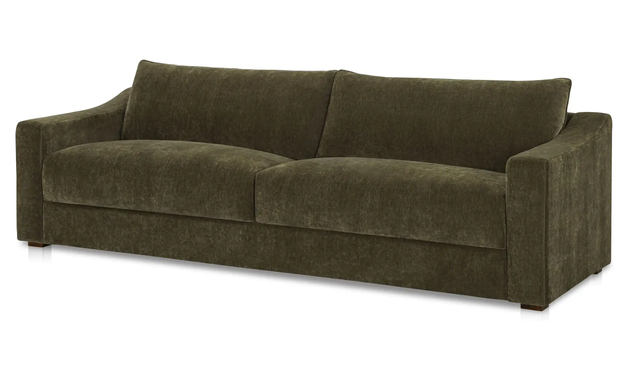 Farrow Dark Green Fabric Sofa - Image 4