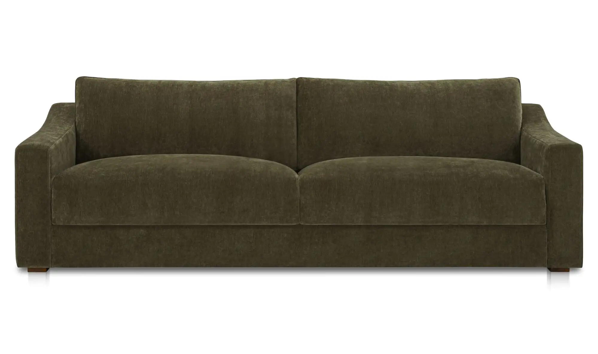 Farrow Dark Green Fabric Sofa - Image 2