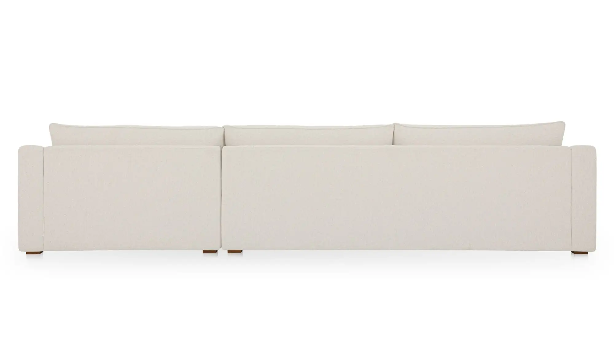 Farrow White Sectional Sofa With Chaise - Image 5