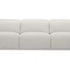 Wilder Off White Fabric Modern Reclining Sofa