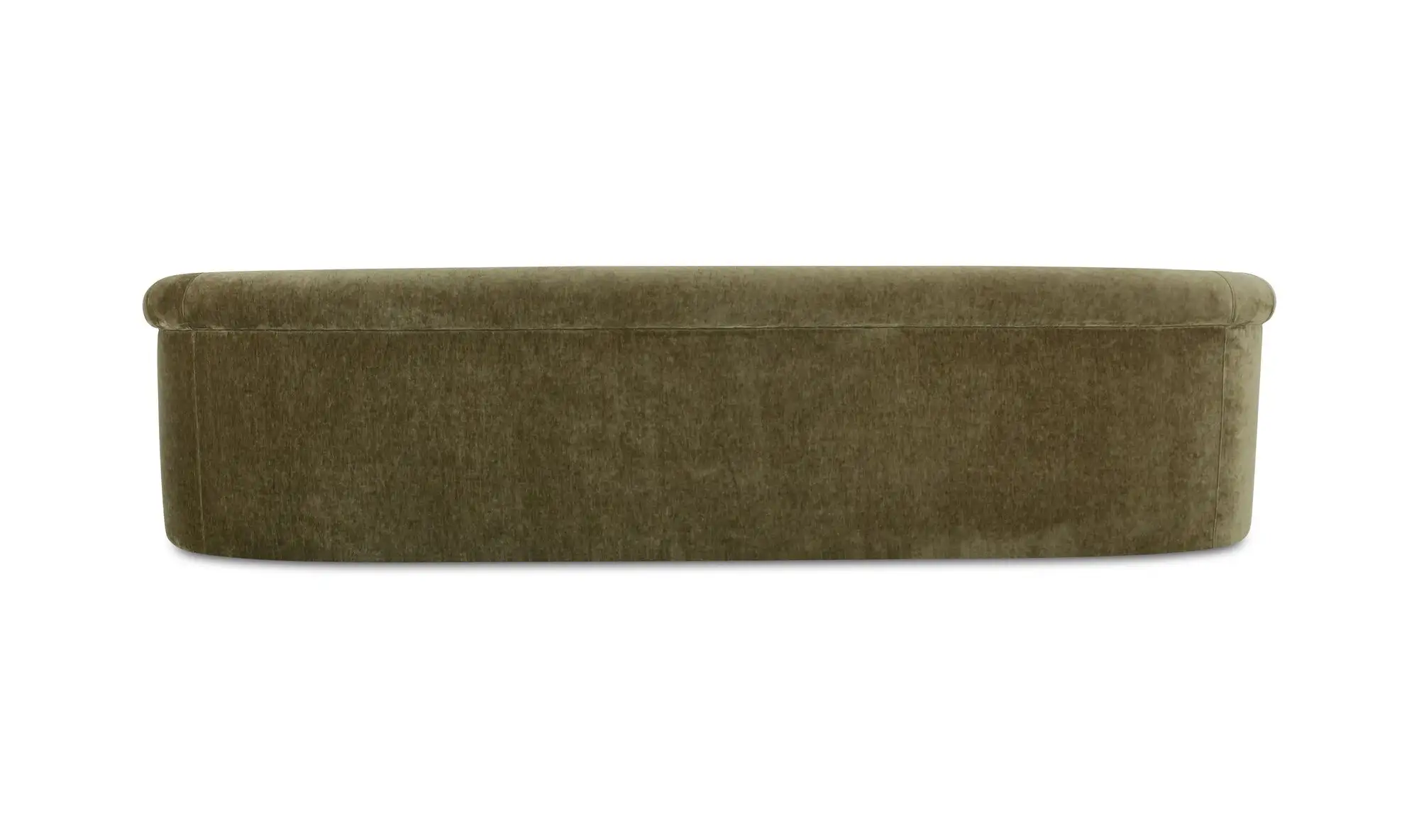 Thora Dark Green Rounded Sofa - Image 7