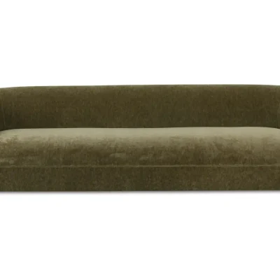 Alternative view of Thora Dark Green Rounded Sofa