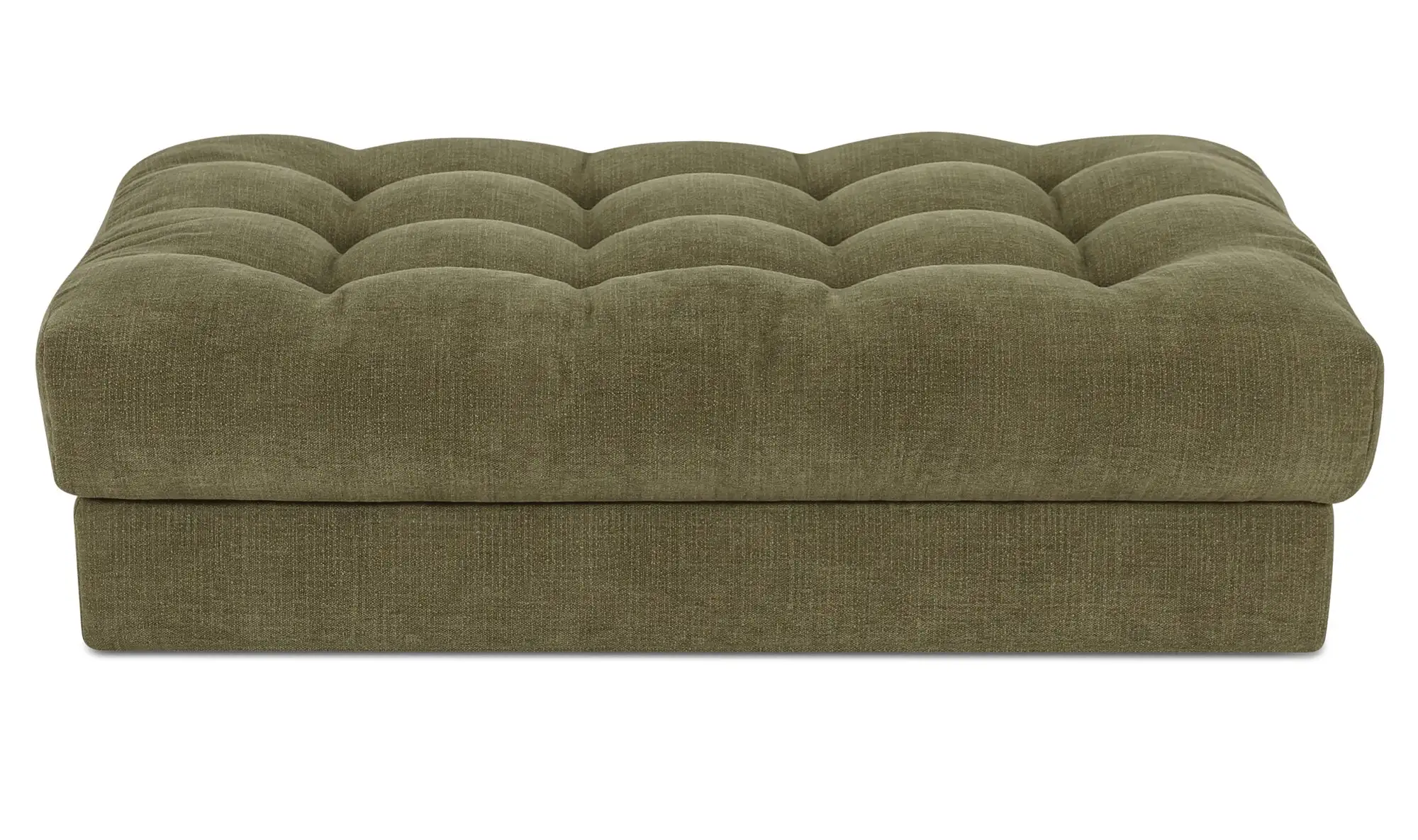 Davie Low Profile Tufted Olive Green Modular Sofa - Image 7