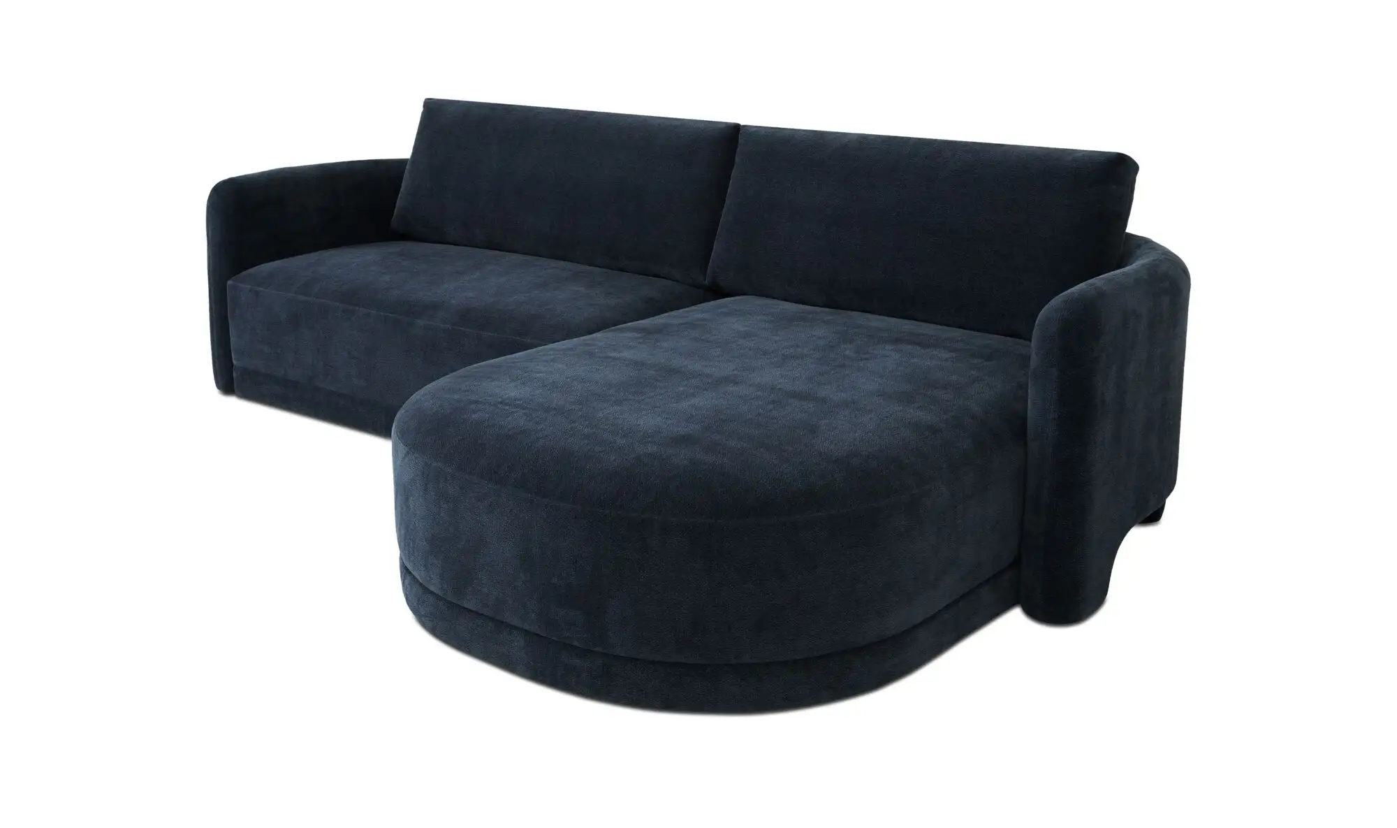 Emmy Dark Blue Sectional Sofa W chaise - Image 5