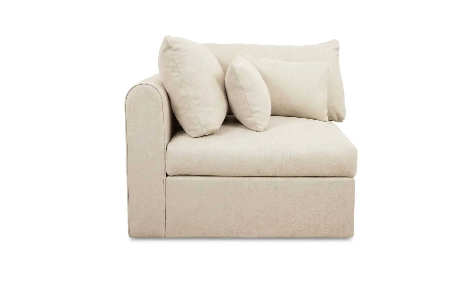 Swift Modular Light Beige Fabric Sofa - Image 7
