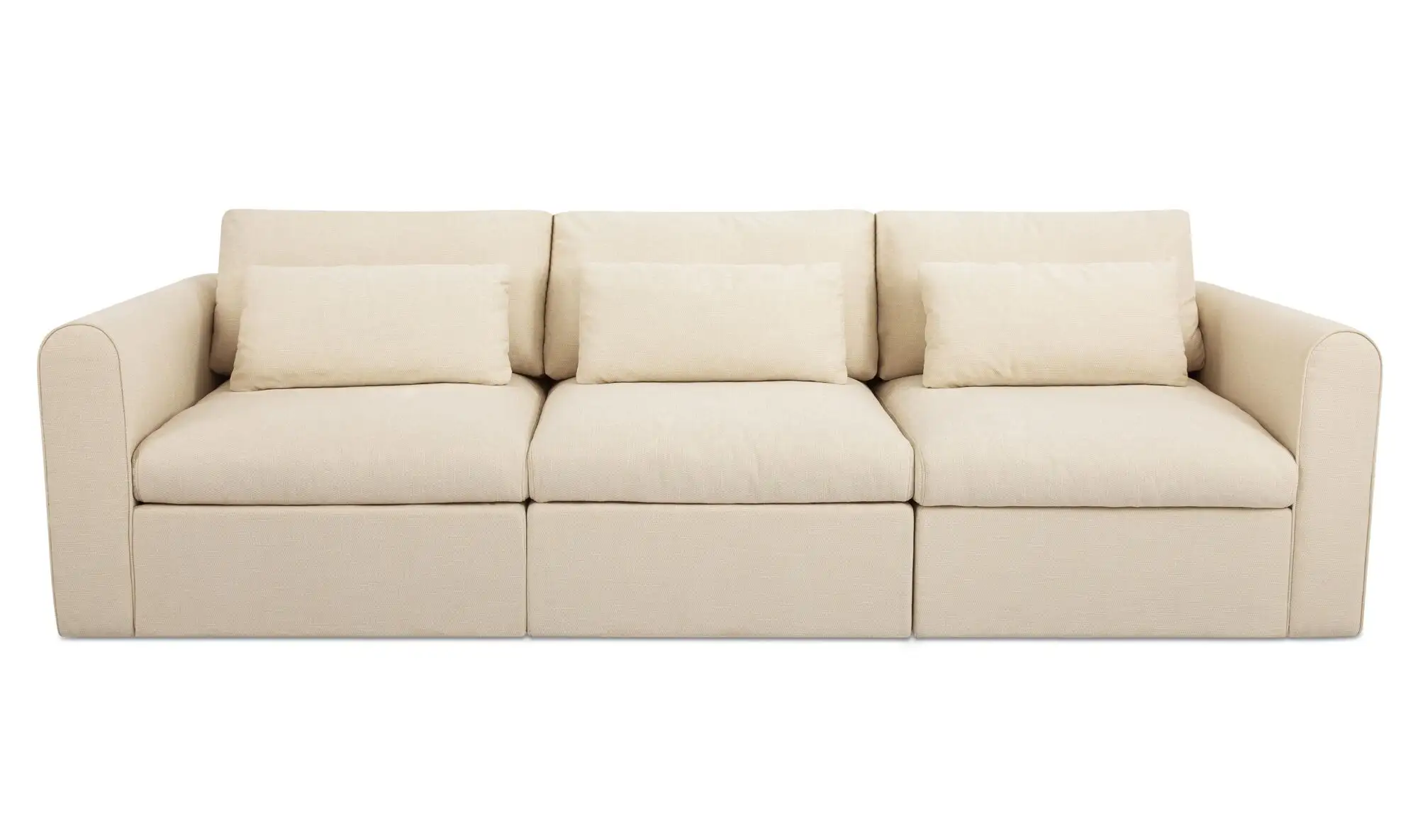 Swift Modular Light Beige Fabric Sofa - Image 6