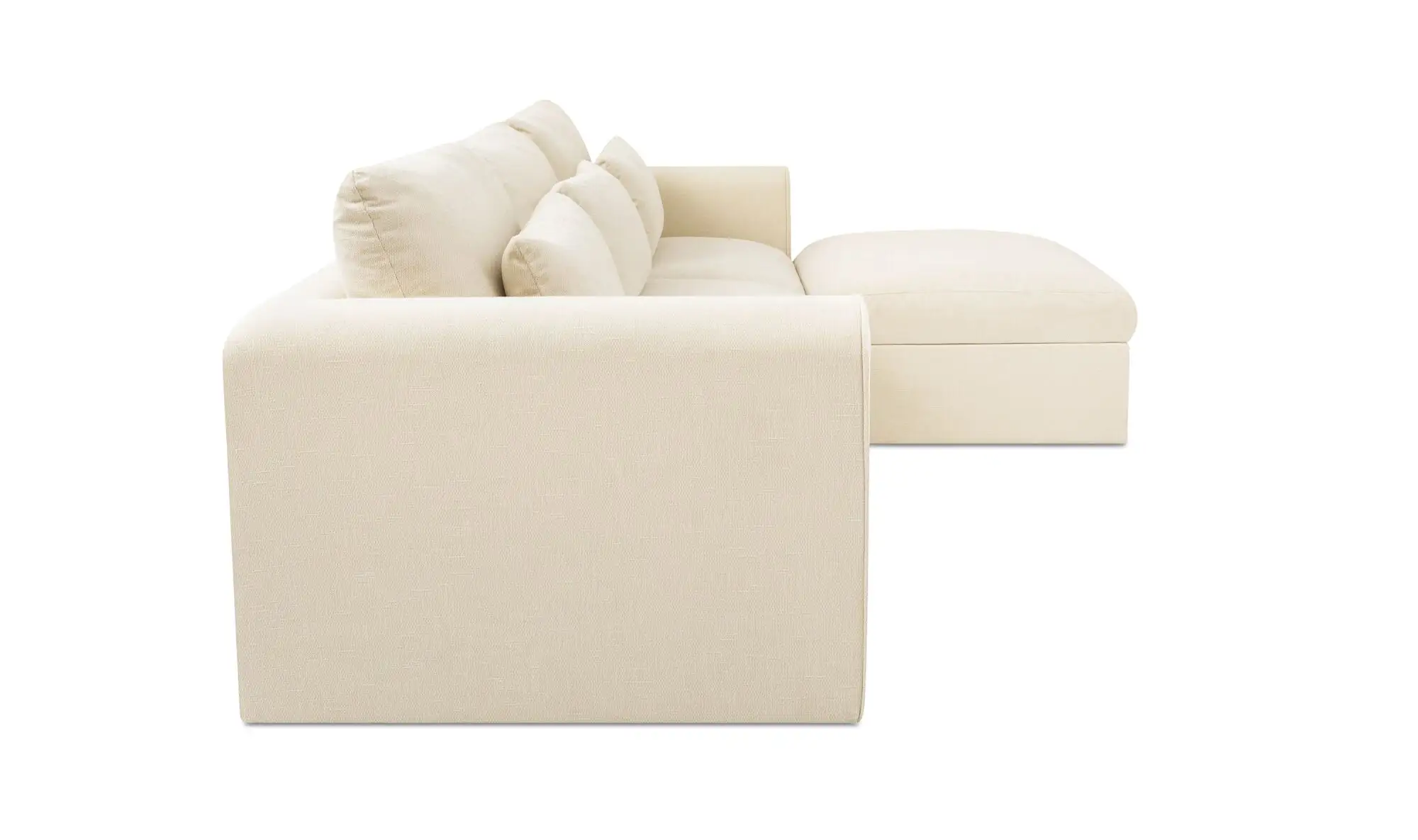 Swift Modular Light Beige Fabric Sofa - Image 4