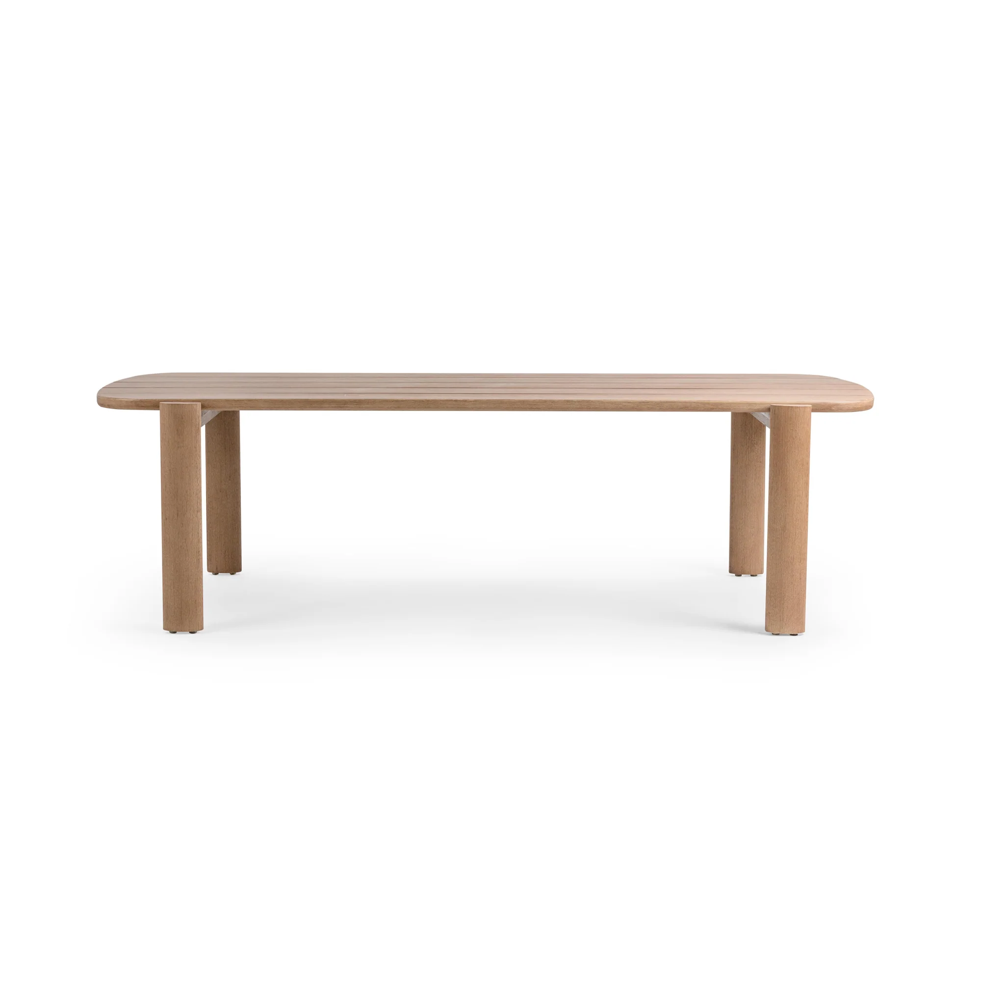 Rocco Oval Eucalyptus Wood Outdoor Dining Table