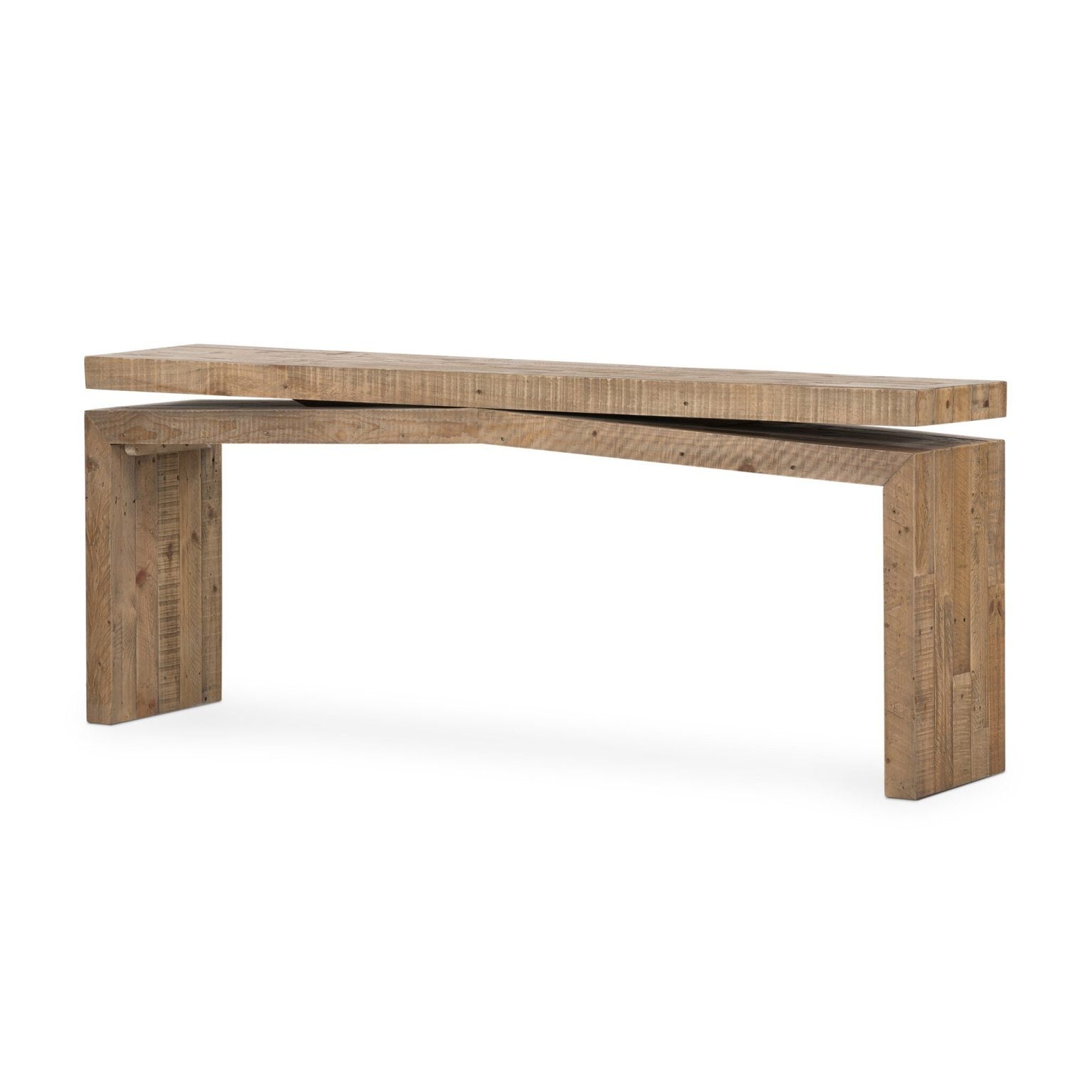 Alternative view of Matthes 79-Inch Reclaimed Pine Console Table