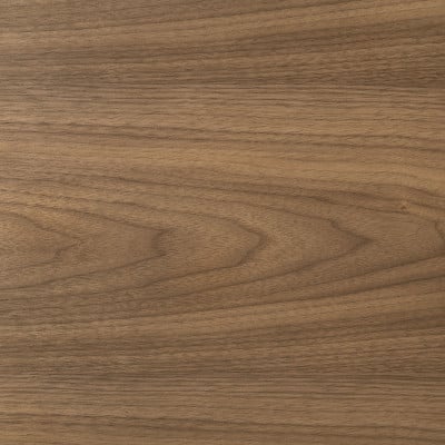 Crestmore 7-piece dining set in walnut wood, styled in a contemporary dining room