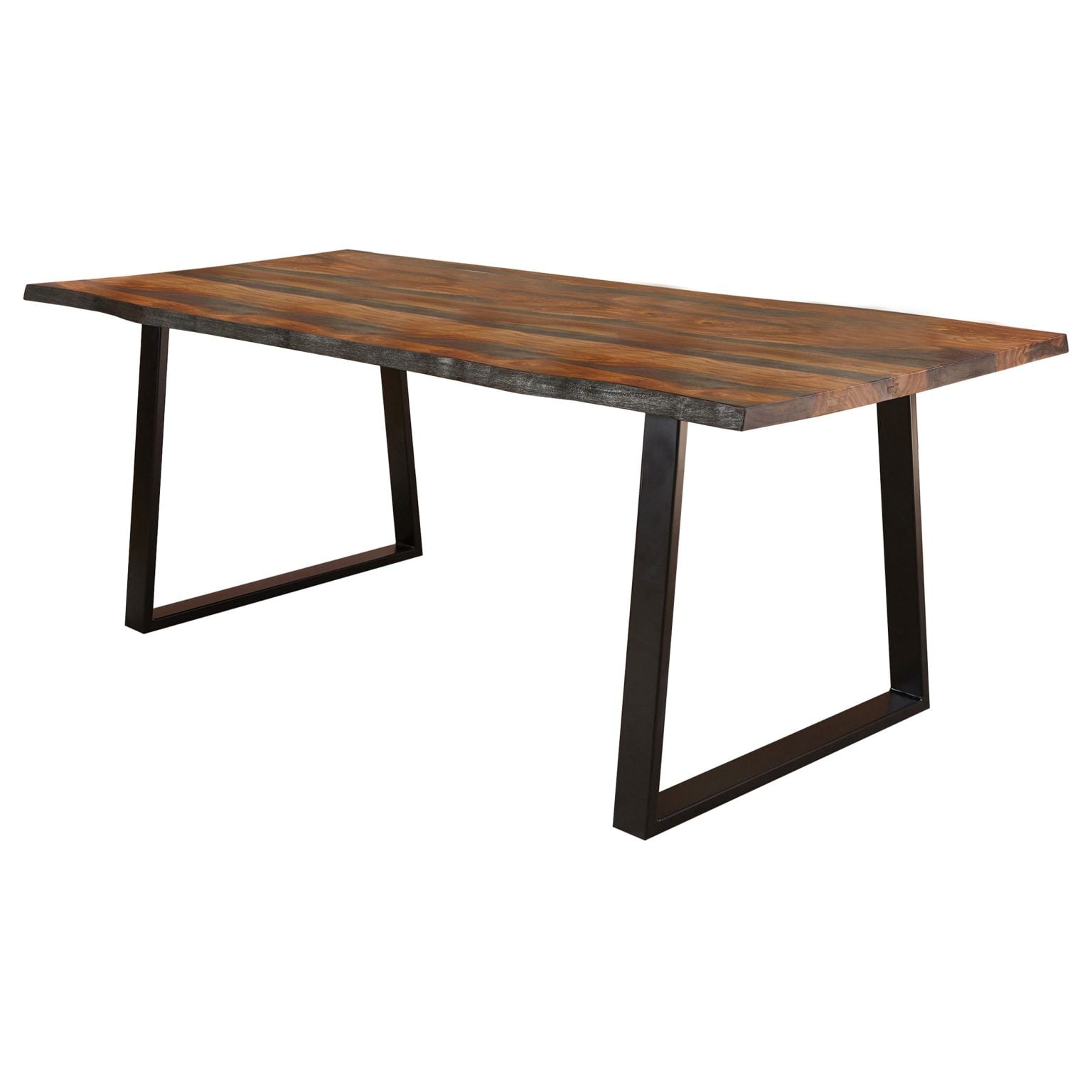 Ditman 80-Inch Grey Sheesham Live Edge Table - Image 4