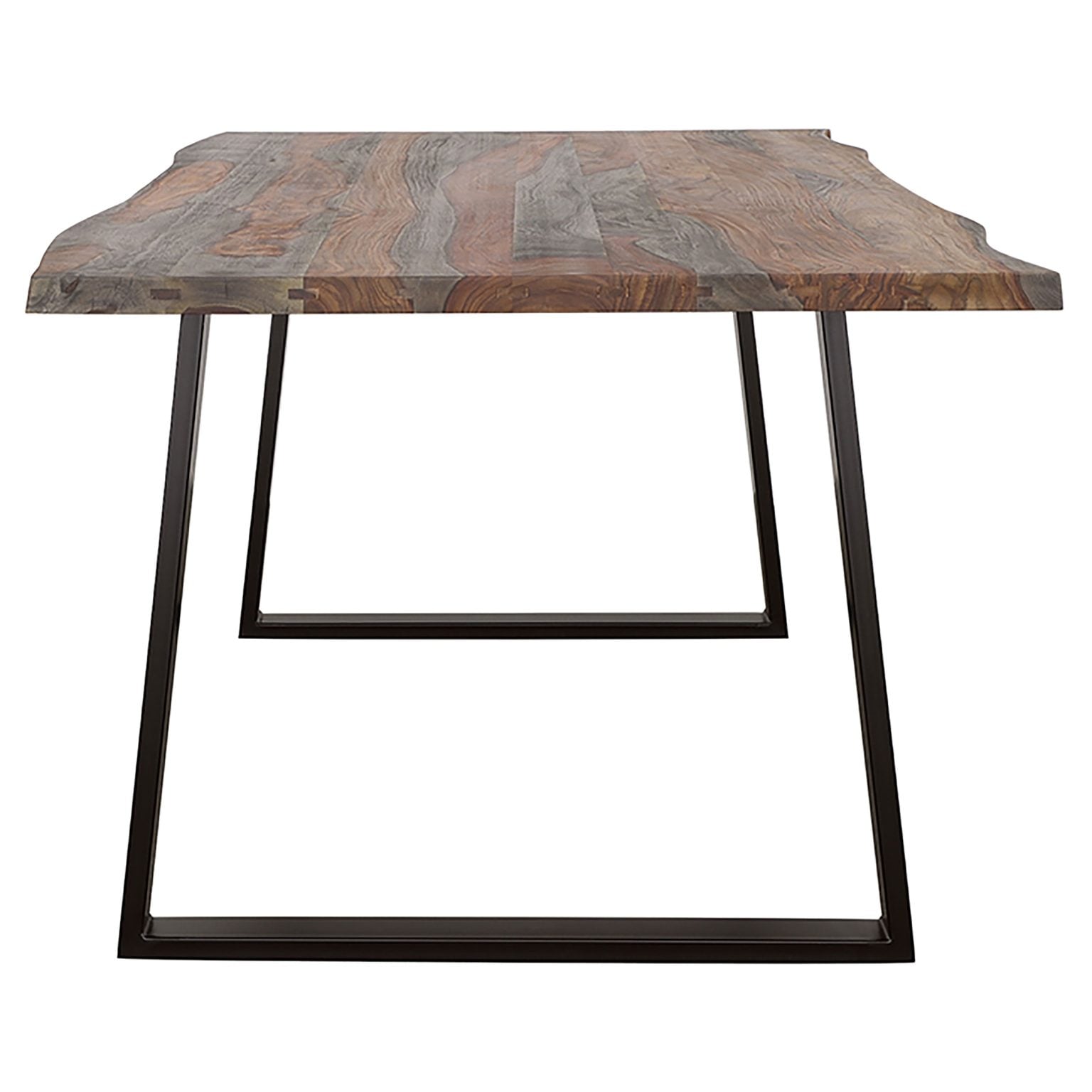 Ditman 80-Inch Grey Sheesham Live Edge Table - Image 5