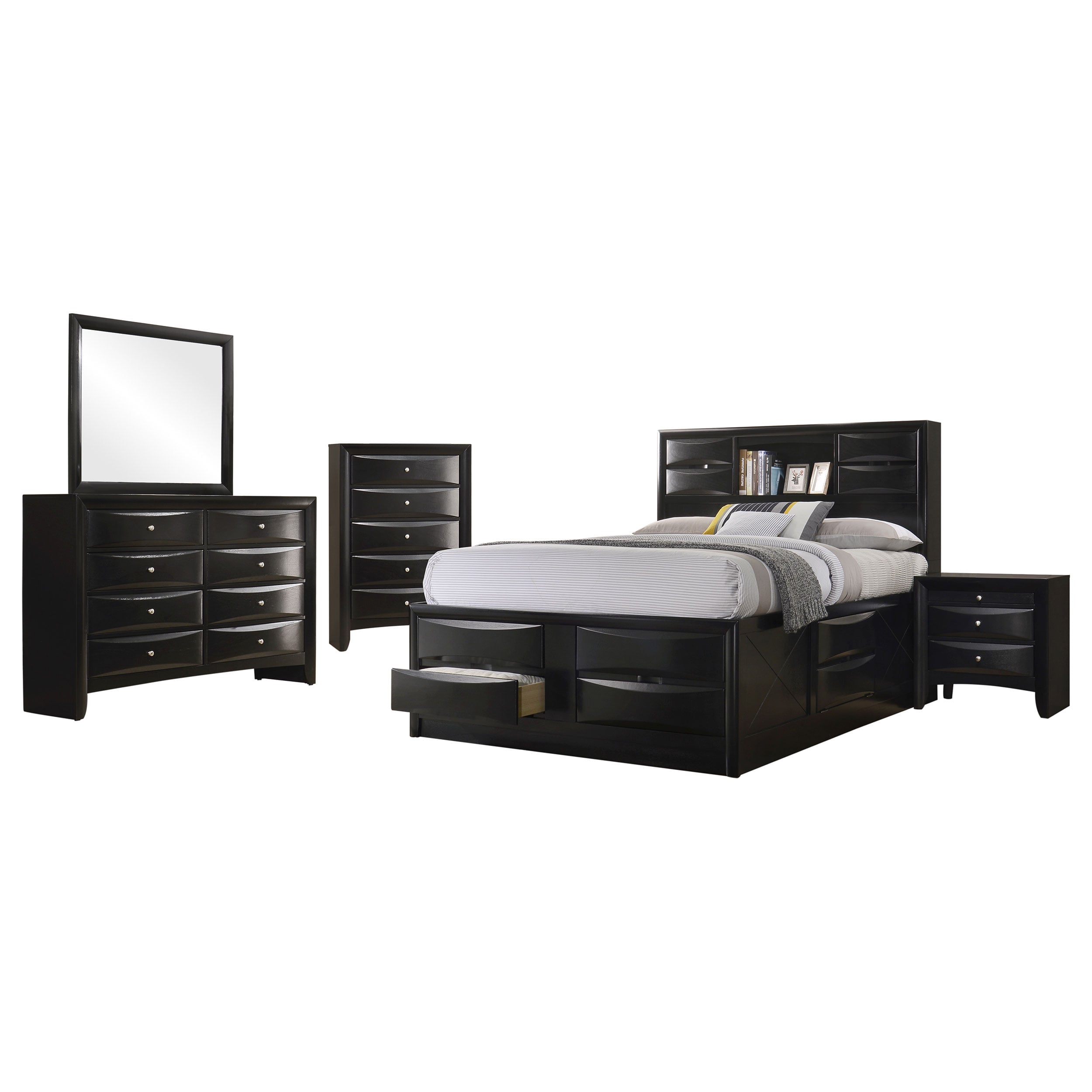 Briana Queen Storage Bedroom Set - primary view