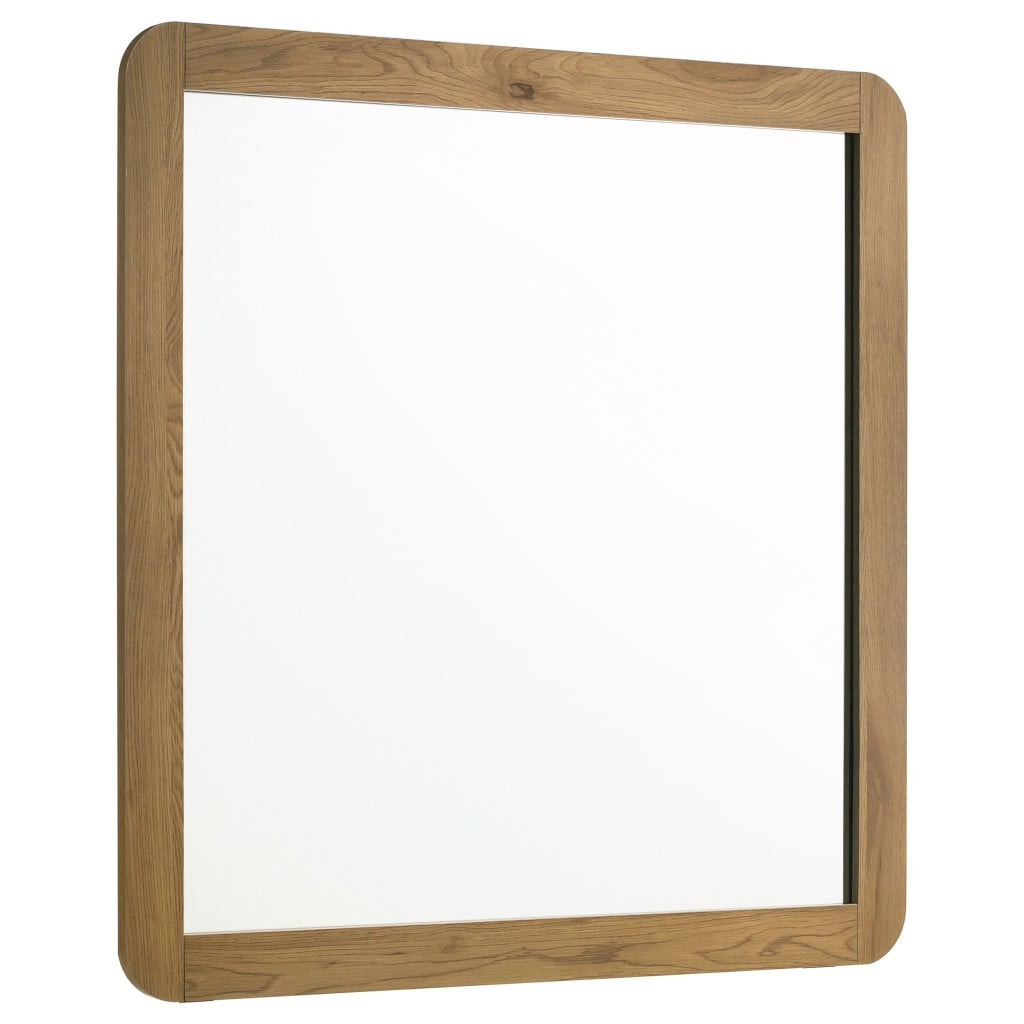 Bennett Dresser Mirror in Light Oak - primary view