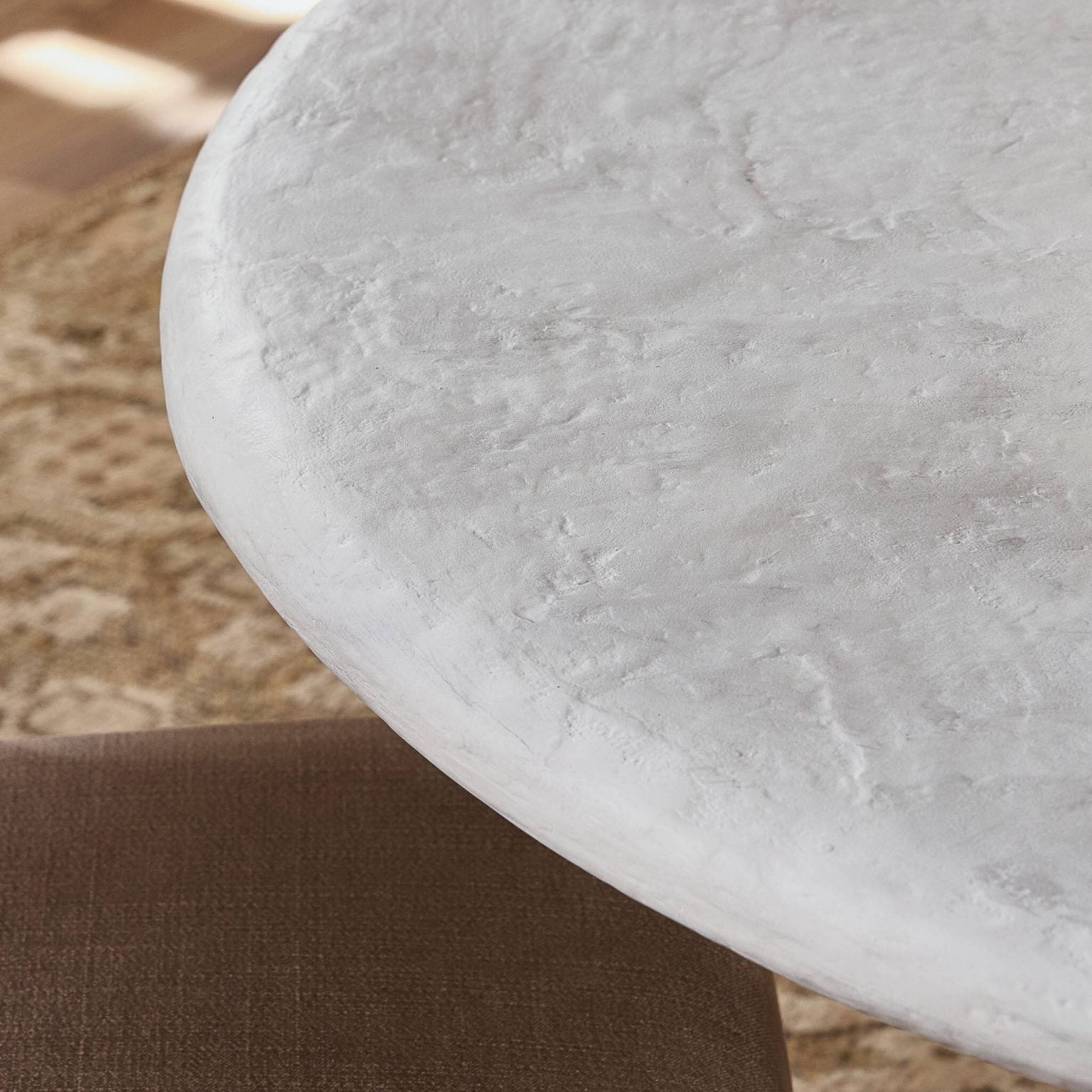 Janice 48-Inch Round Concrete Dining Table - Image 11