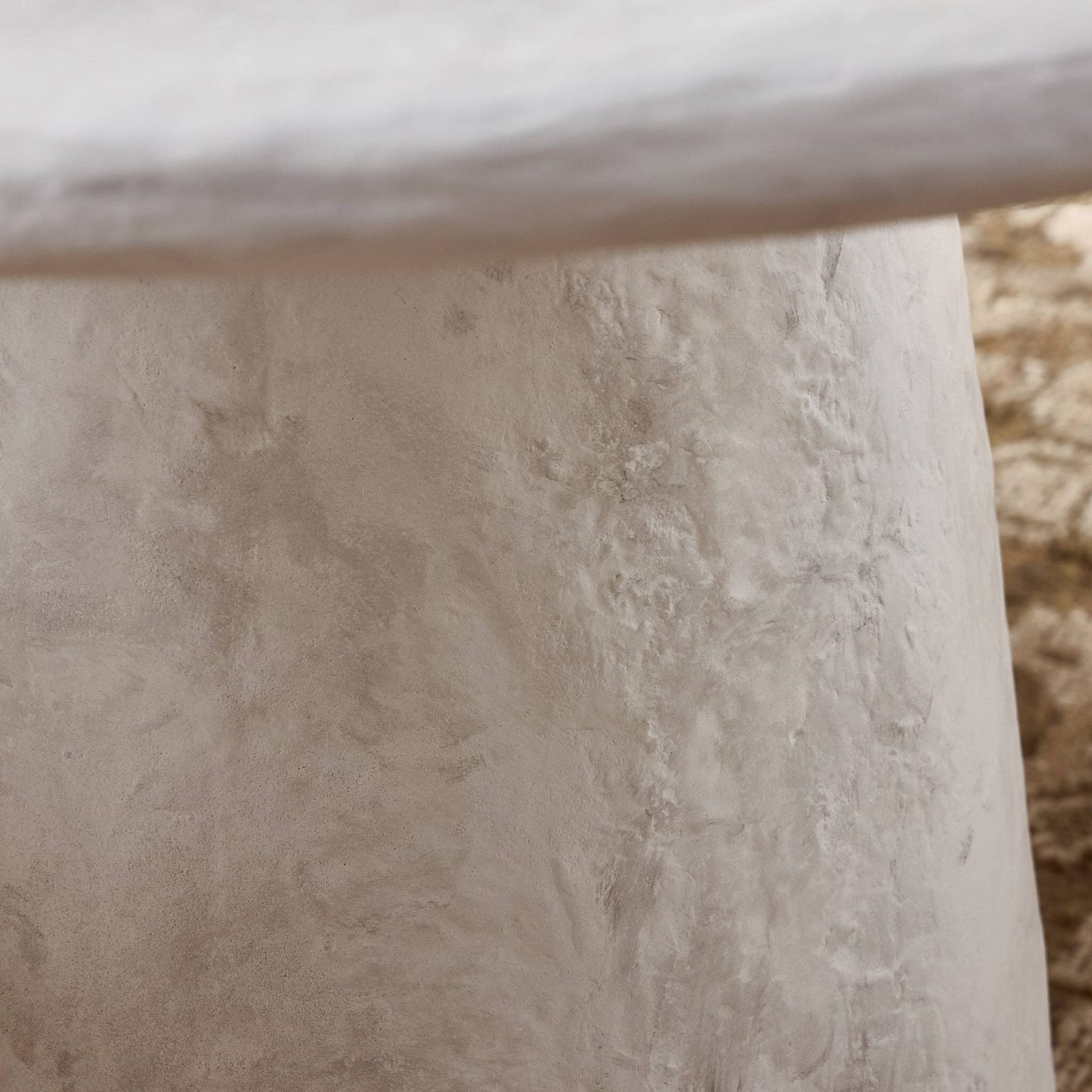 Janice 48-Inch Round Concrete Dining Table - Image 10