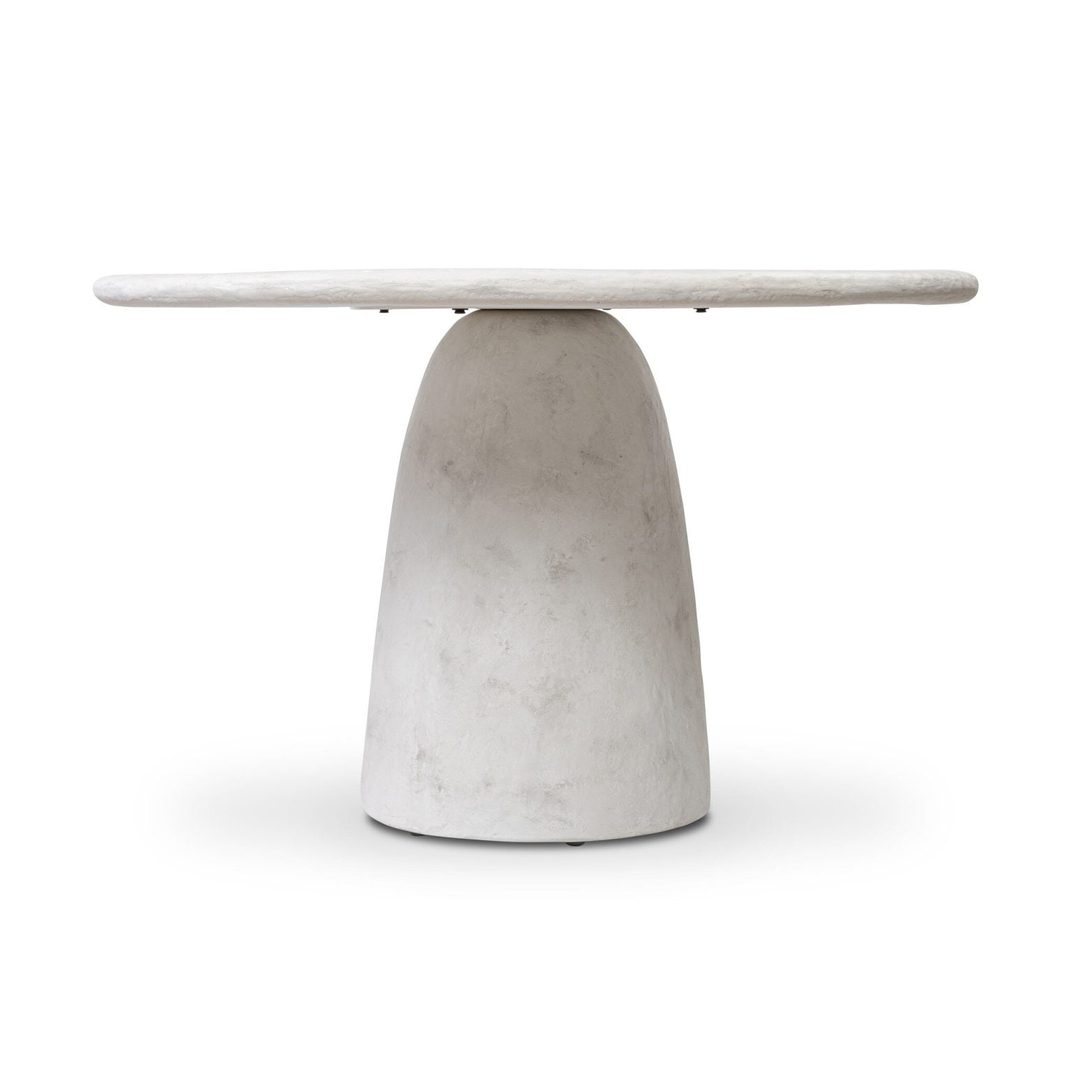 Janice 48-Inch Round Concrete Dining Table - Image 12