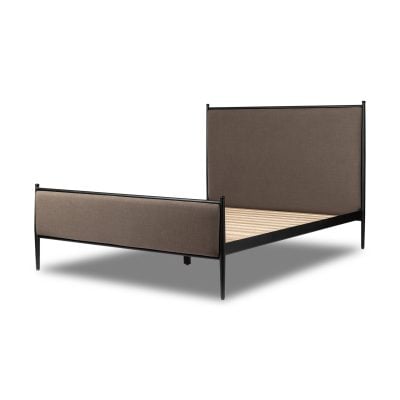 Xander Coffee and Black Iron Queen Bed - Image 10