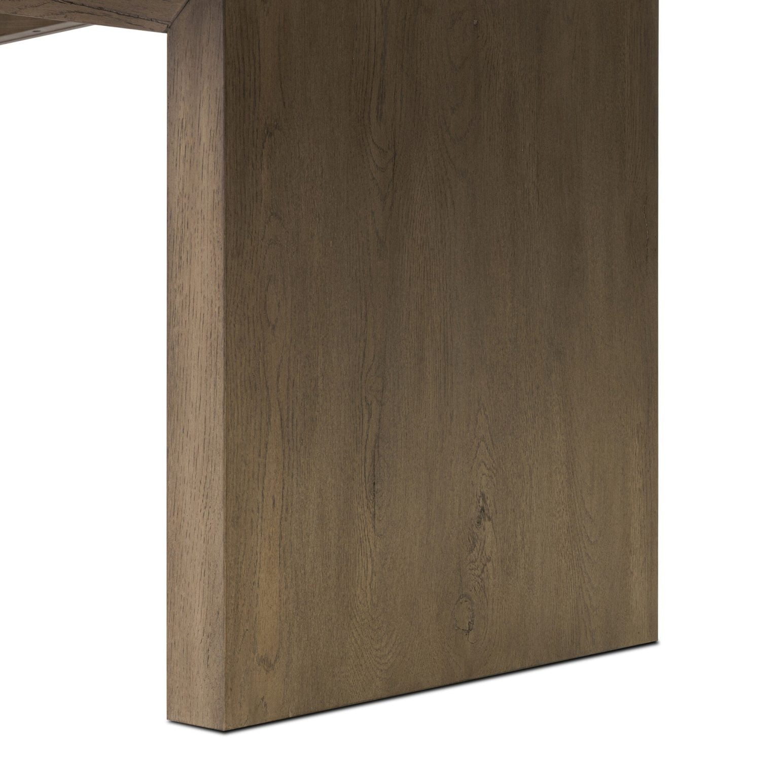 Matthes 96-Inch Rustic Grey Oak Dining Table - Image 7