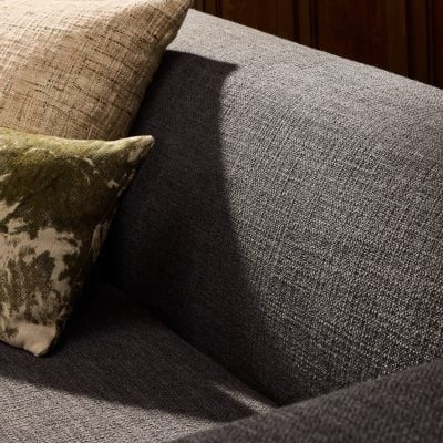 Lawndale Charcoal Wool-Blend Track-Arm Sofa - Image 11