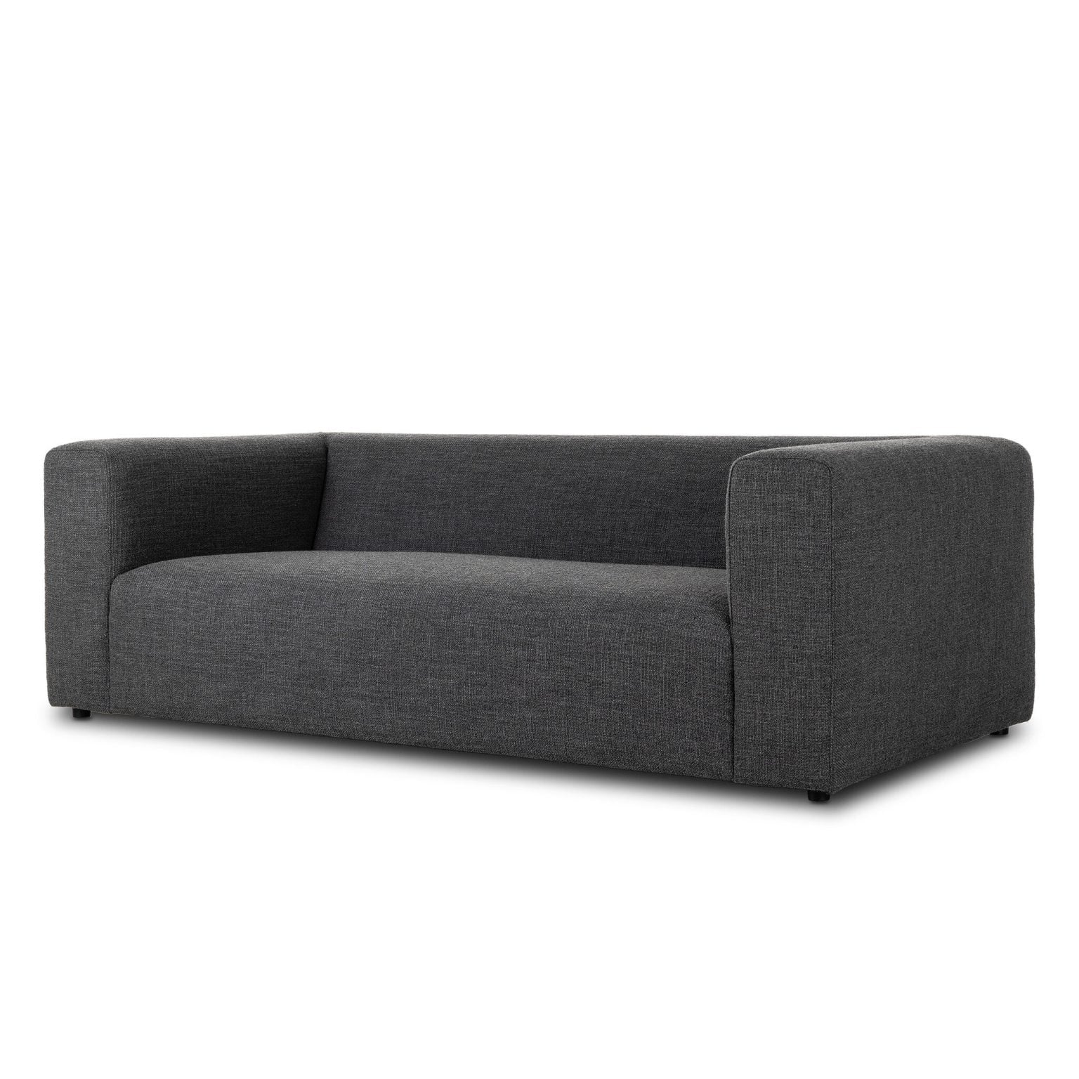 Alternative view of Lawndale Charcoal Wool-Blend Track-Arm Sofa