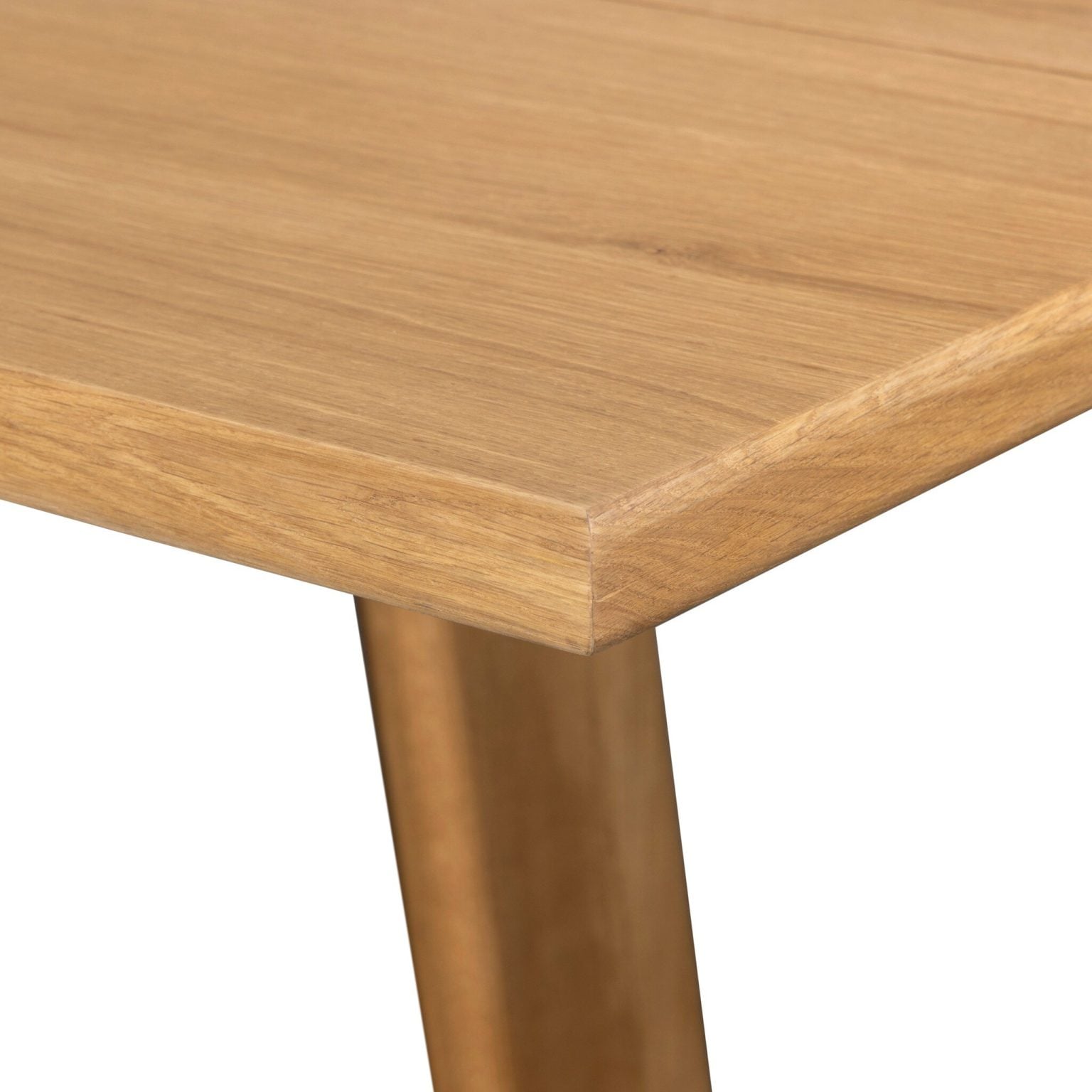 Jameson Grand 120-Inch Blonde Oak Dining Table - Image 8