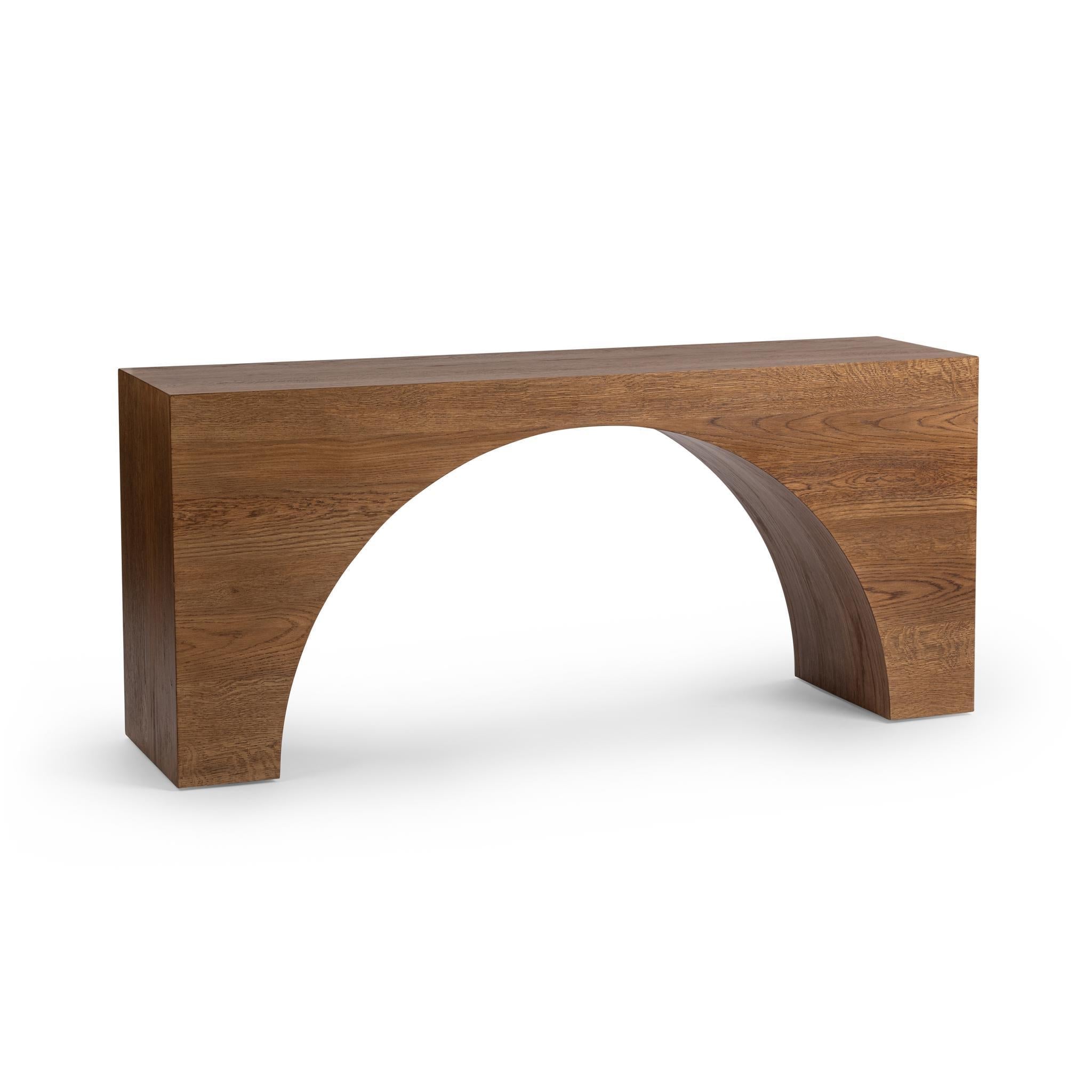 Hellen Console Table in Canyon Dusk - front view