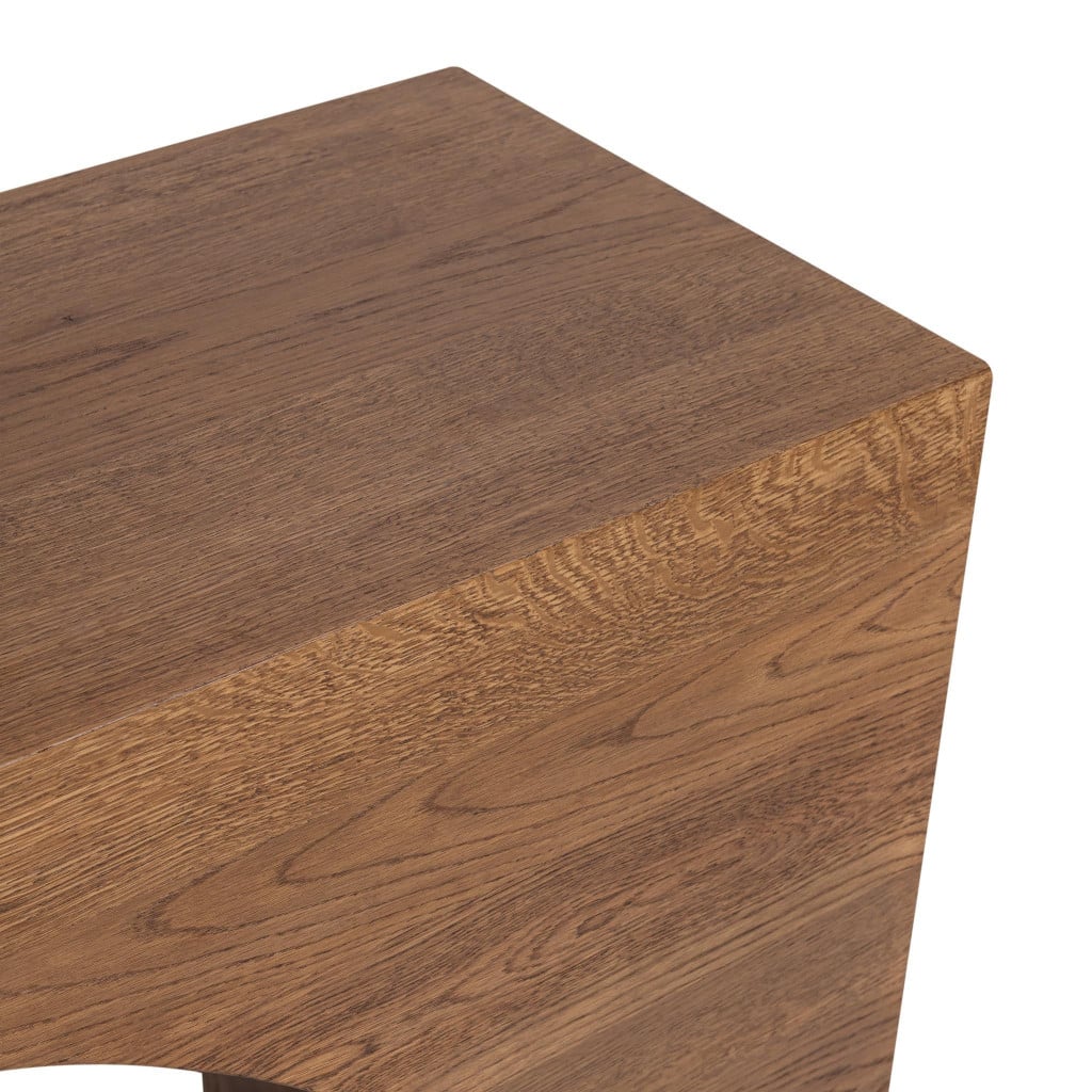 Hellen Console Table in Canyon Dusk - straight front view