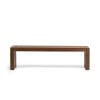 Glendale 64-Inch Dining Bench in Toasted Chestnut - front view