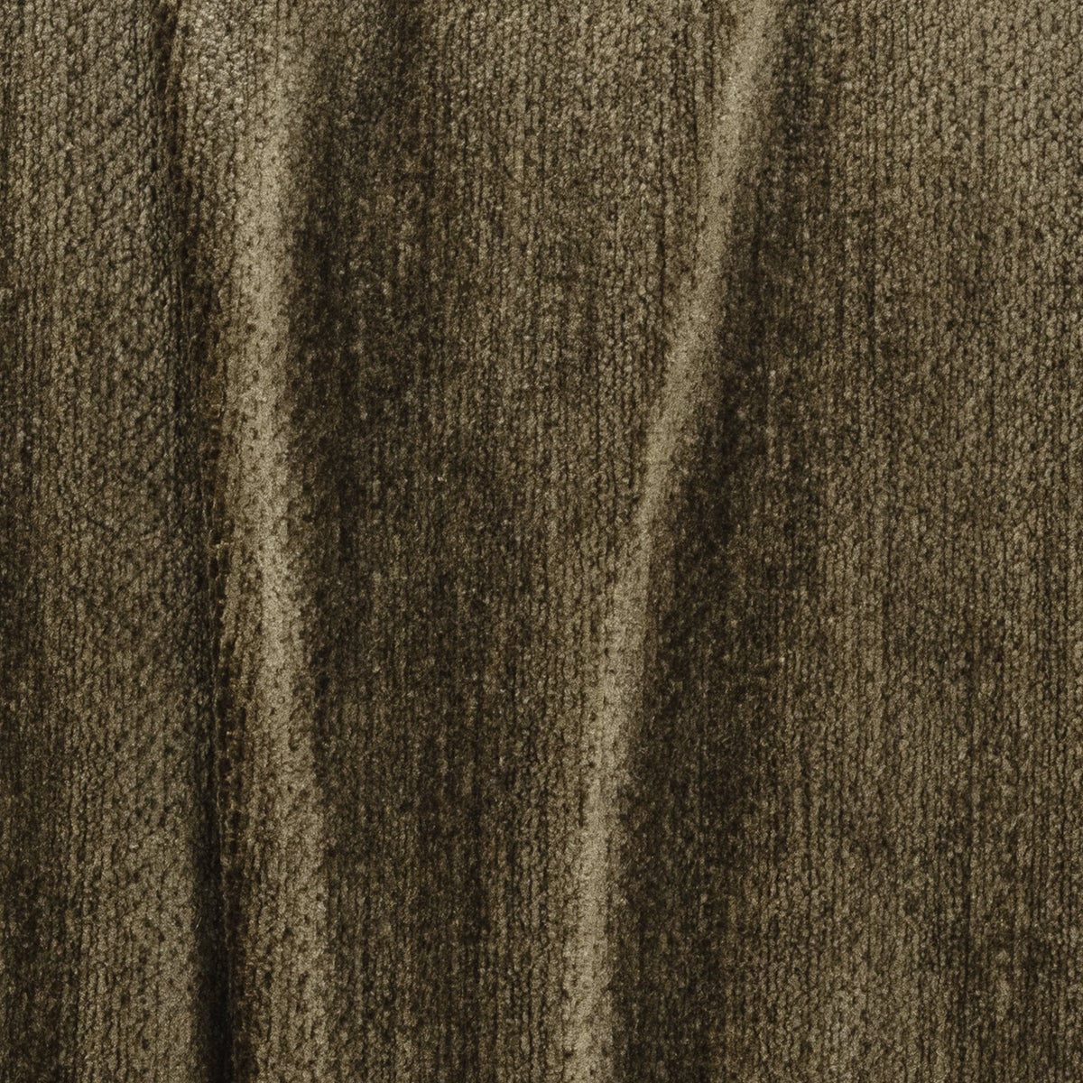 Afeela bench-seat velvet sofa in fern green velvet, square arm and tight back detail