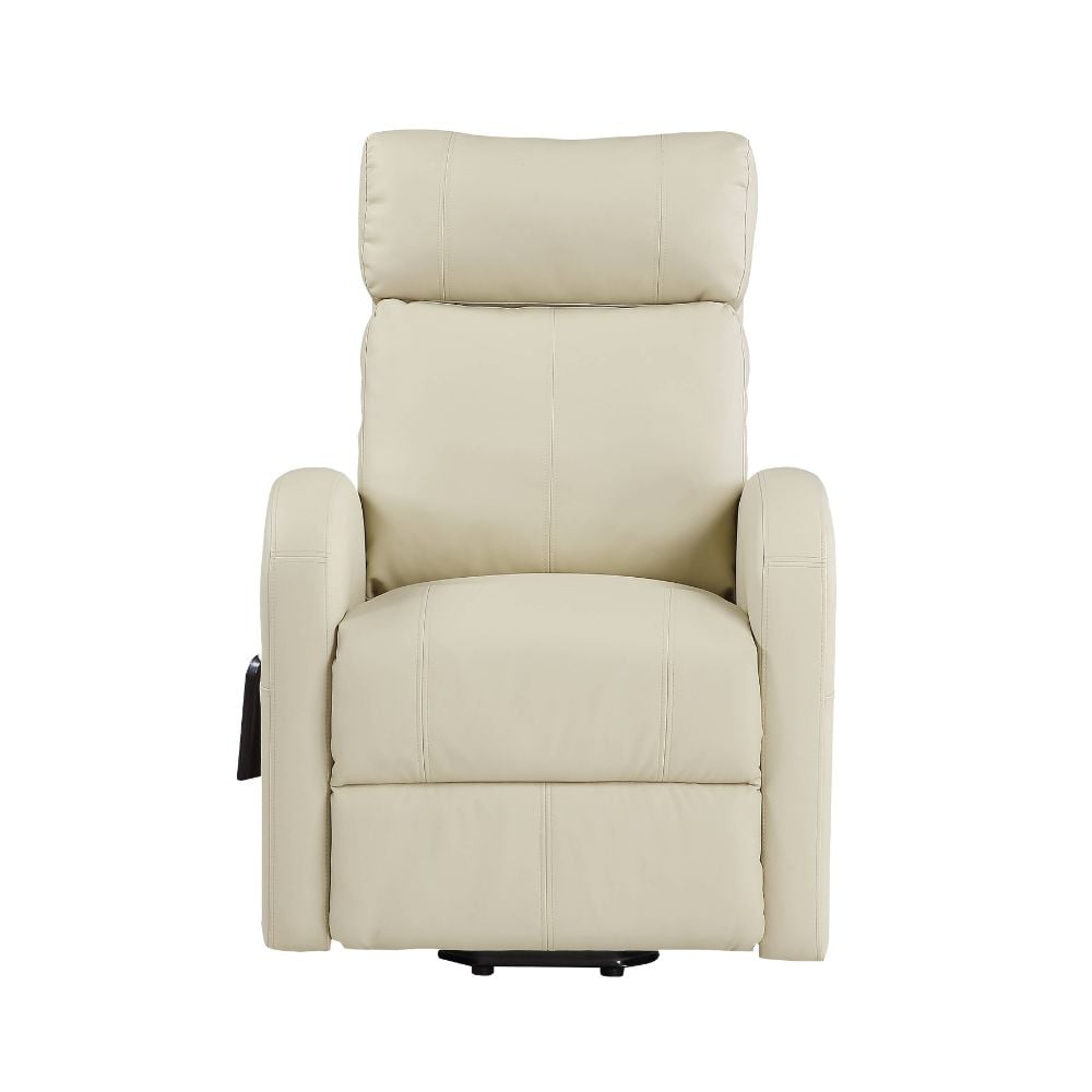 Ricardo Power Lift Recliner in Beige PU - view 2