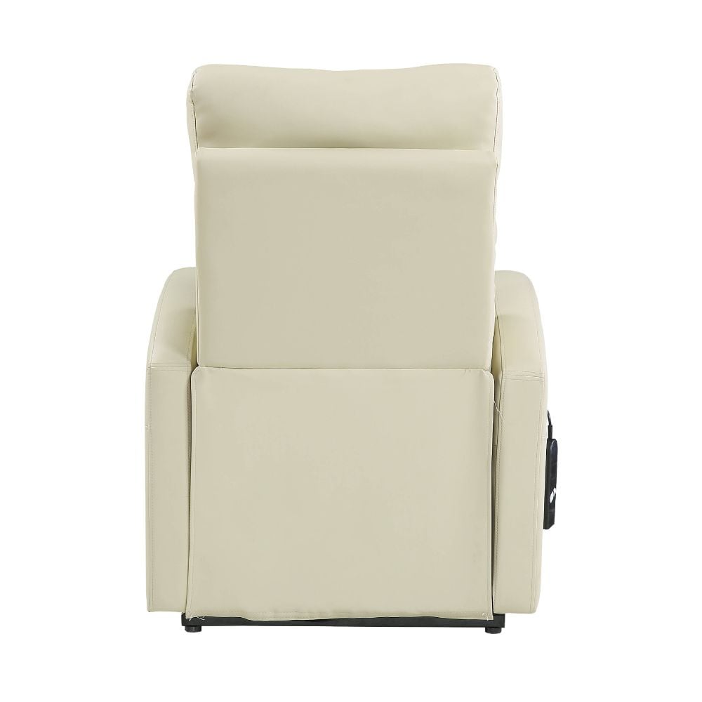 Ricardo Power Lift Recliner in Beige PU - view 4