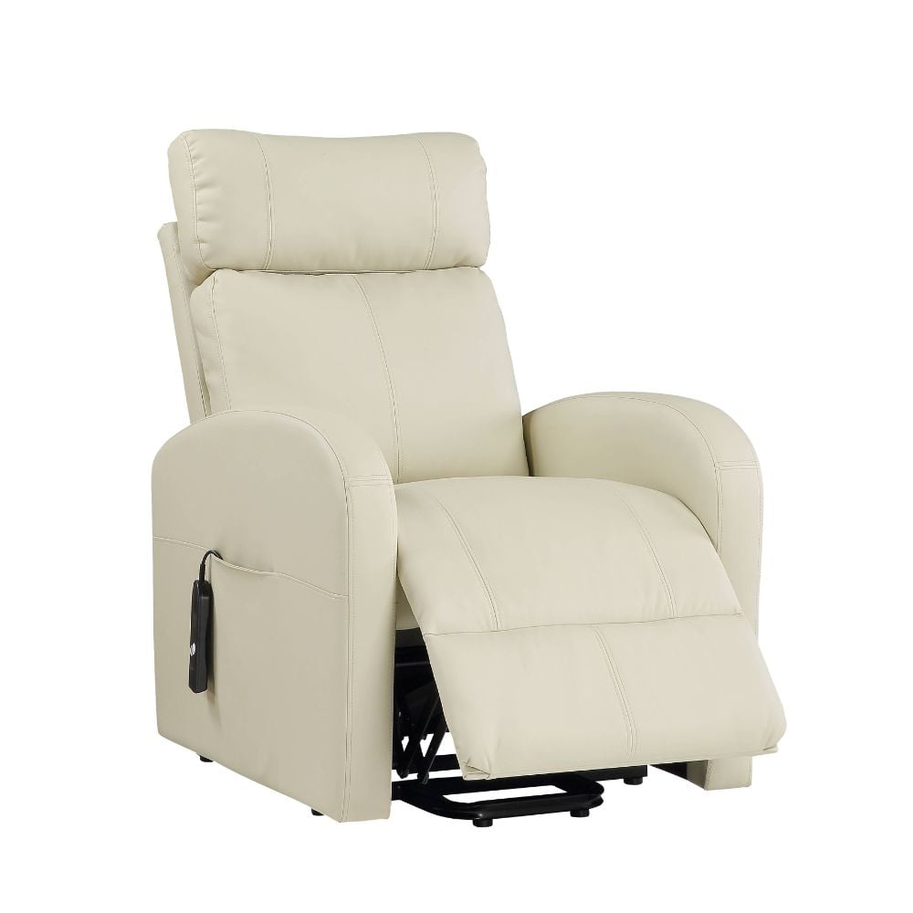 Ricardo Power Lift Recliner in Beige PU - view 5