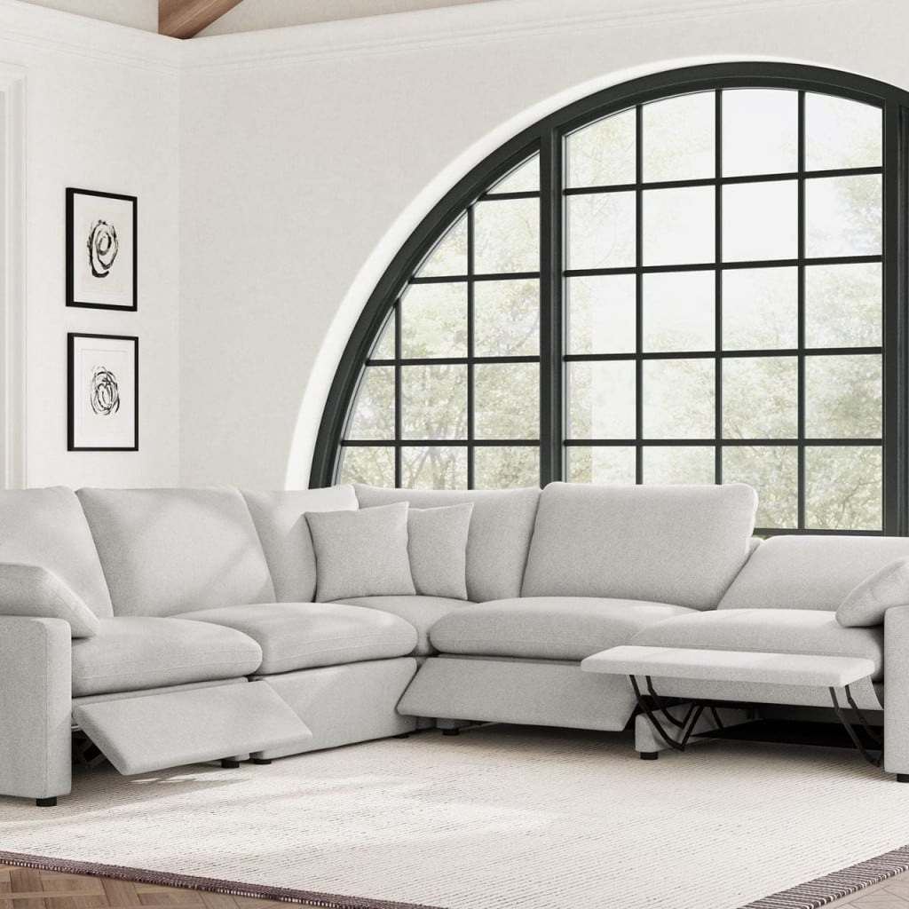 Collins Gray Modular Reclining Sofa