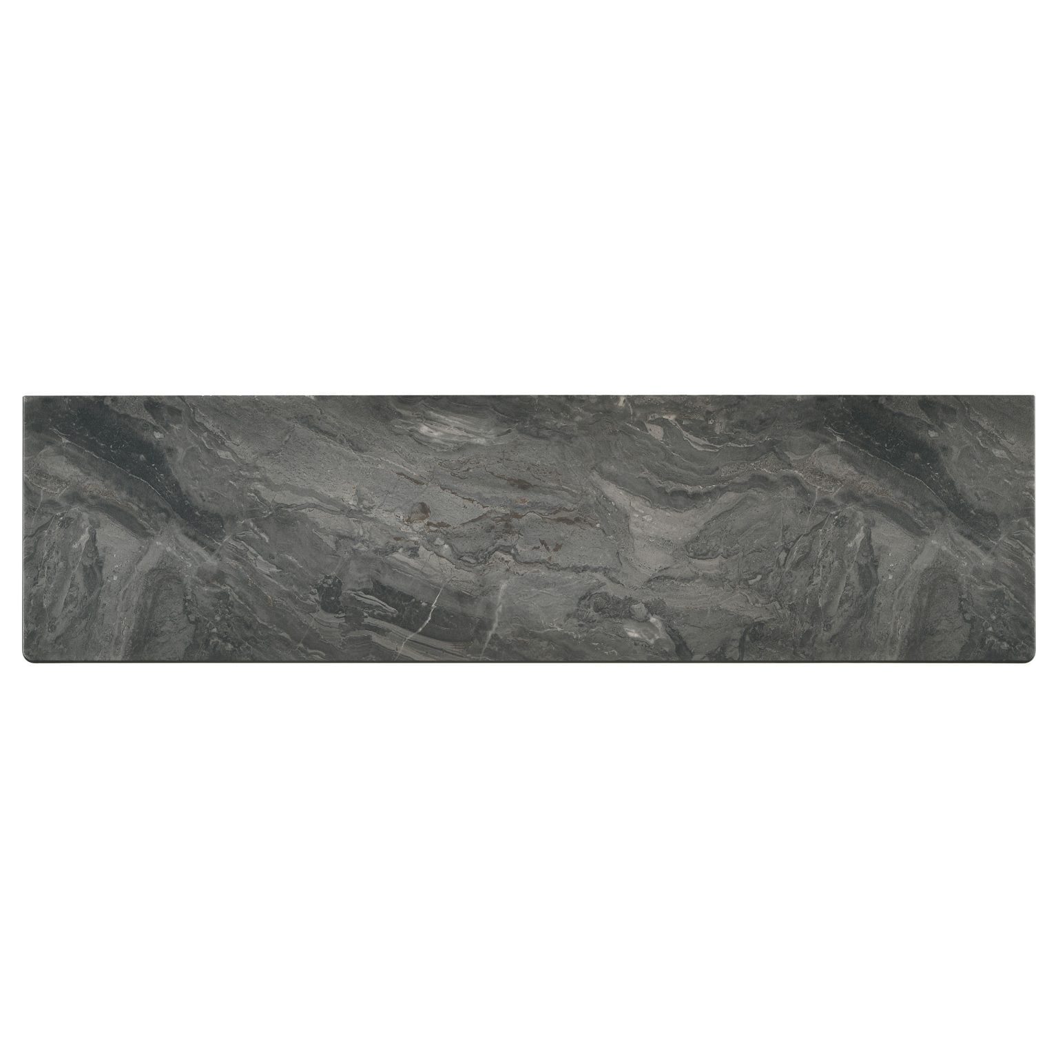 Bradley 63-Inch SmartTop TV Stand in Smokey Grey and Dark Brown - detail view 4